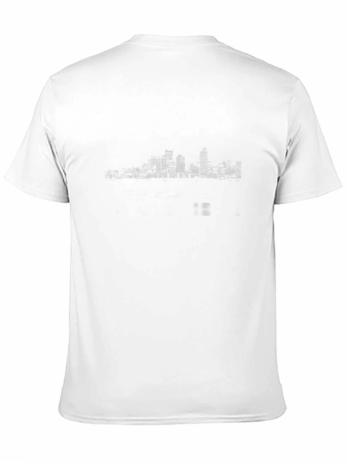 City Skyline Graphic Tee - Black
