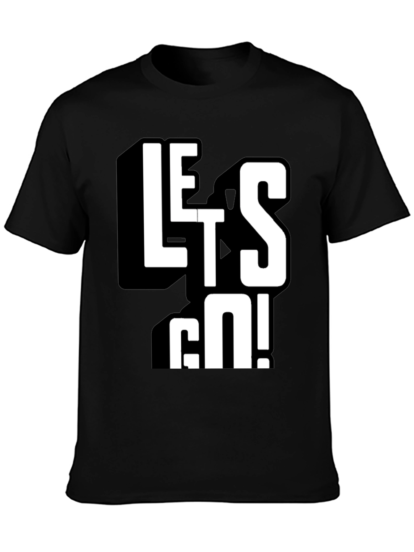 Lets Go! Graphic Tee - Bold Statement T-Shirt