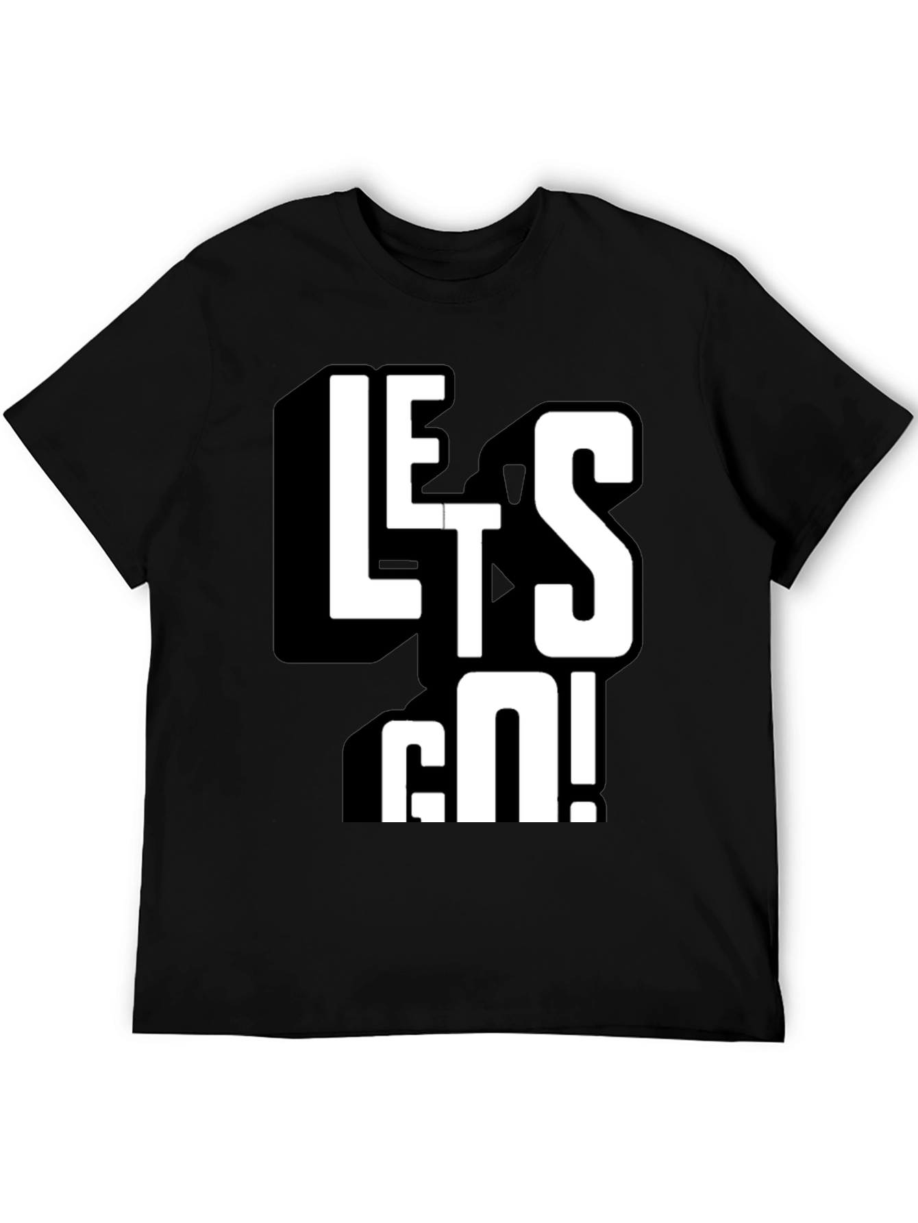 Lets Go! Graphic Tee - Bold Statement T-Shirt