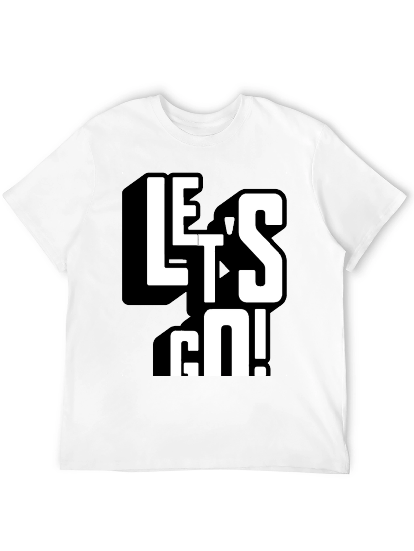 Lets Go! Graphic Tee - Bold Statement T-Shirt