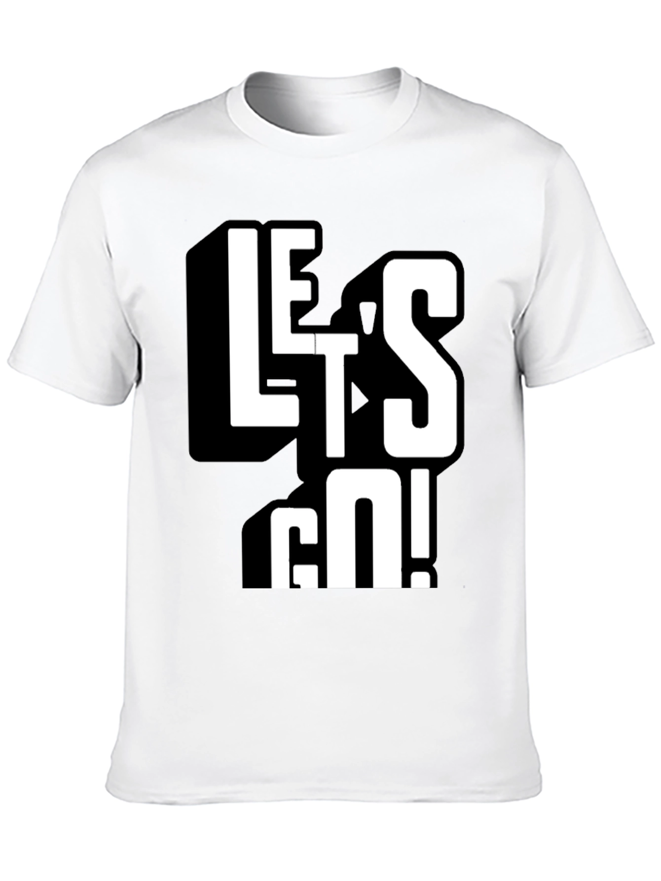 Lets Go! Graphic Tee - Bold Statement T-Shirt