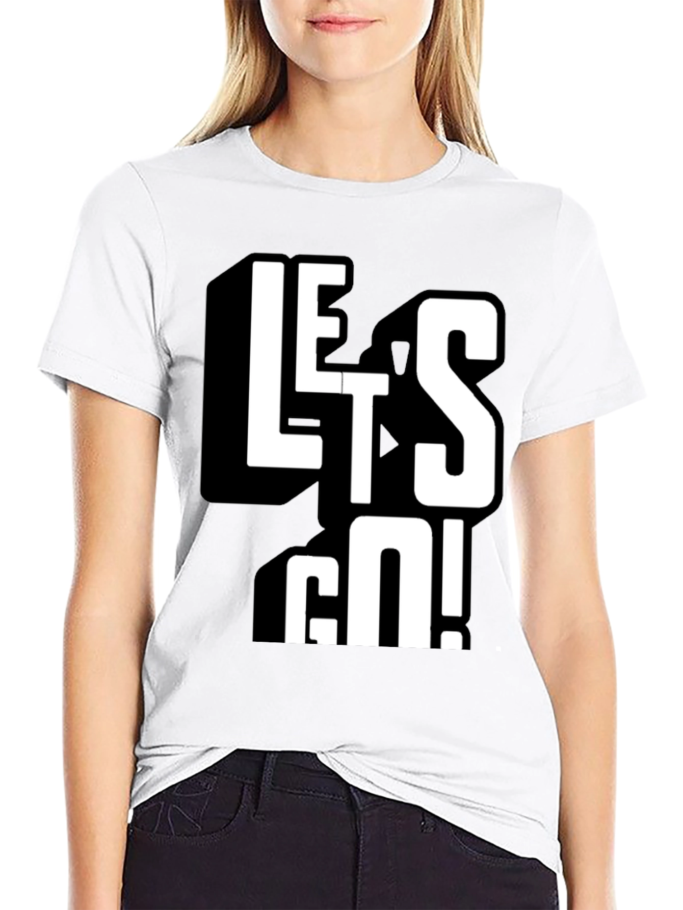 Lets Go! Graphic Tee - Bold Statement T-Shirt
