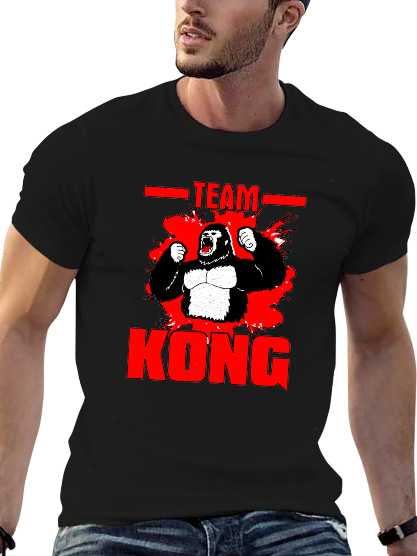 Team Kong Graphic Tee - Black