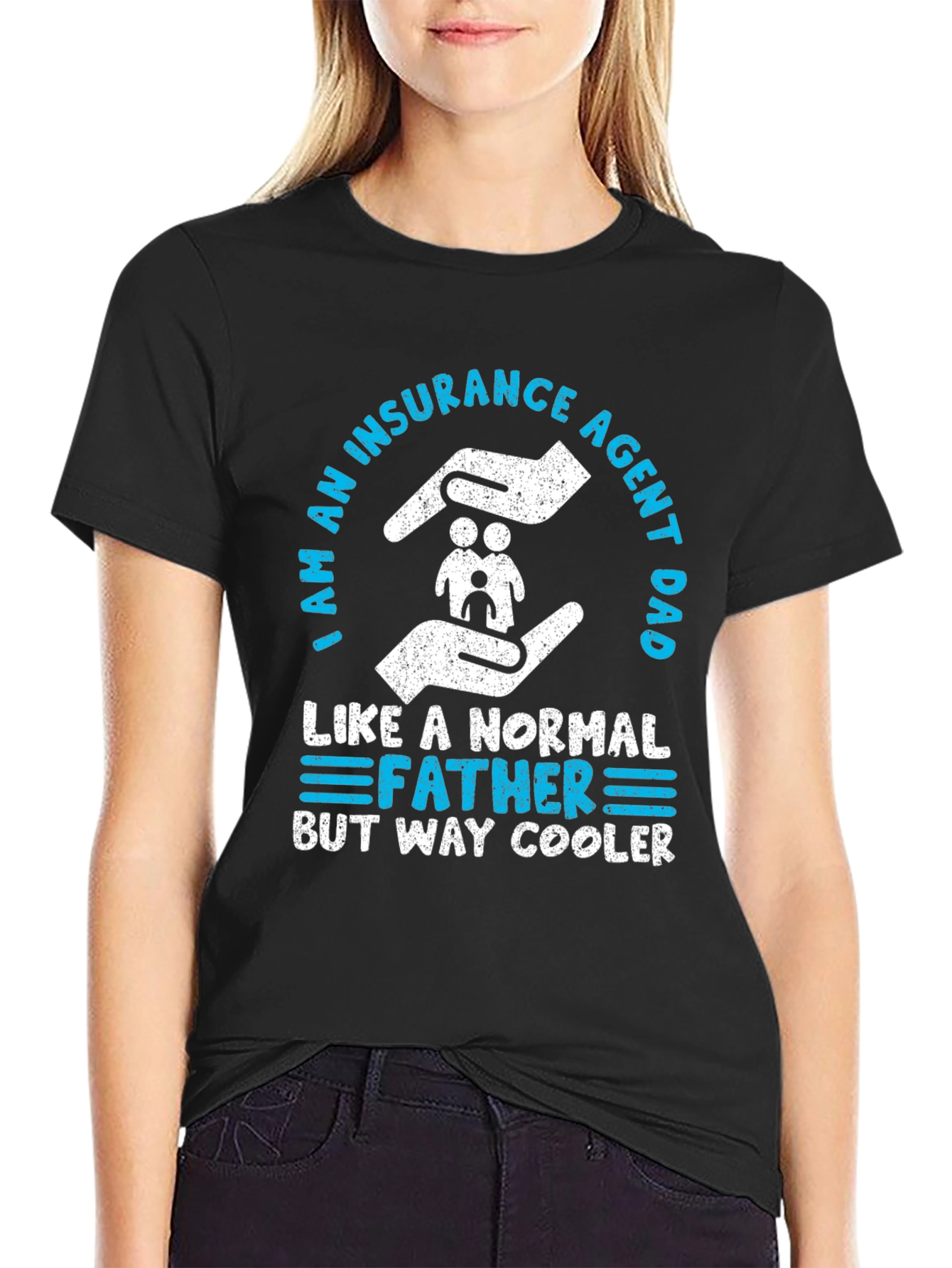 Insurance Agent Dad T-Shirt - Cool Father Graphic Tee