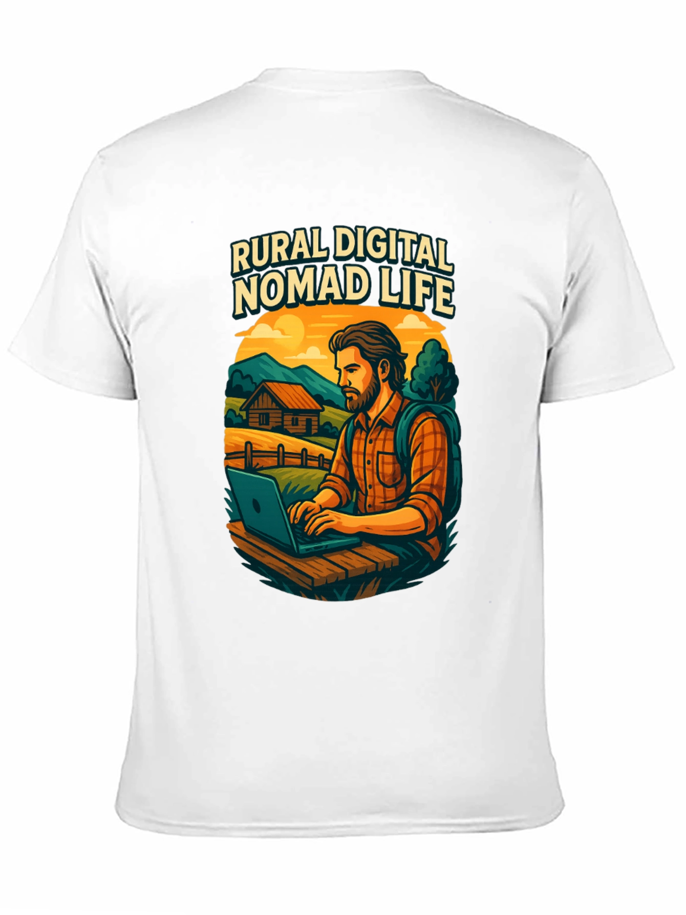Rural Digital Nomad Life T-Shirt