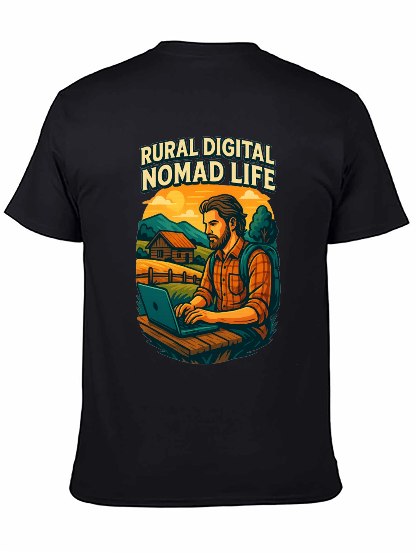 Rural Digital Nomad Life T-Shirt