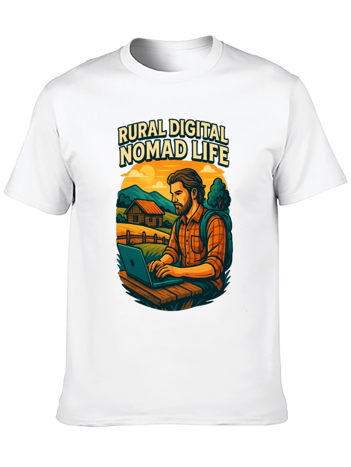 Rural Digital Nomad Life T-Shirt