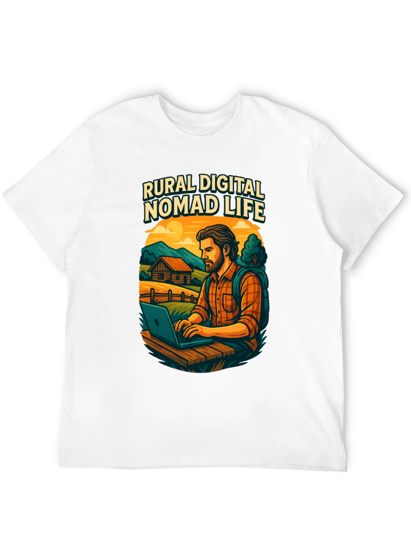 Rural Digital Nomad Life T-Shirt