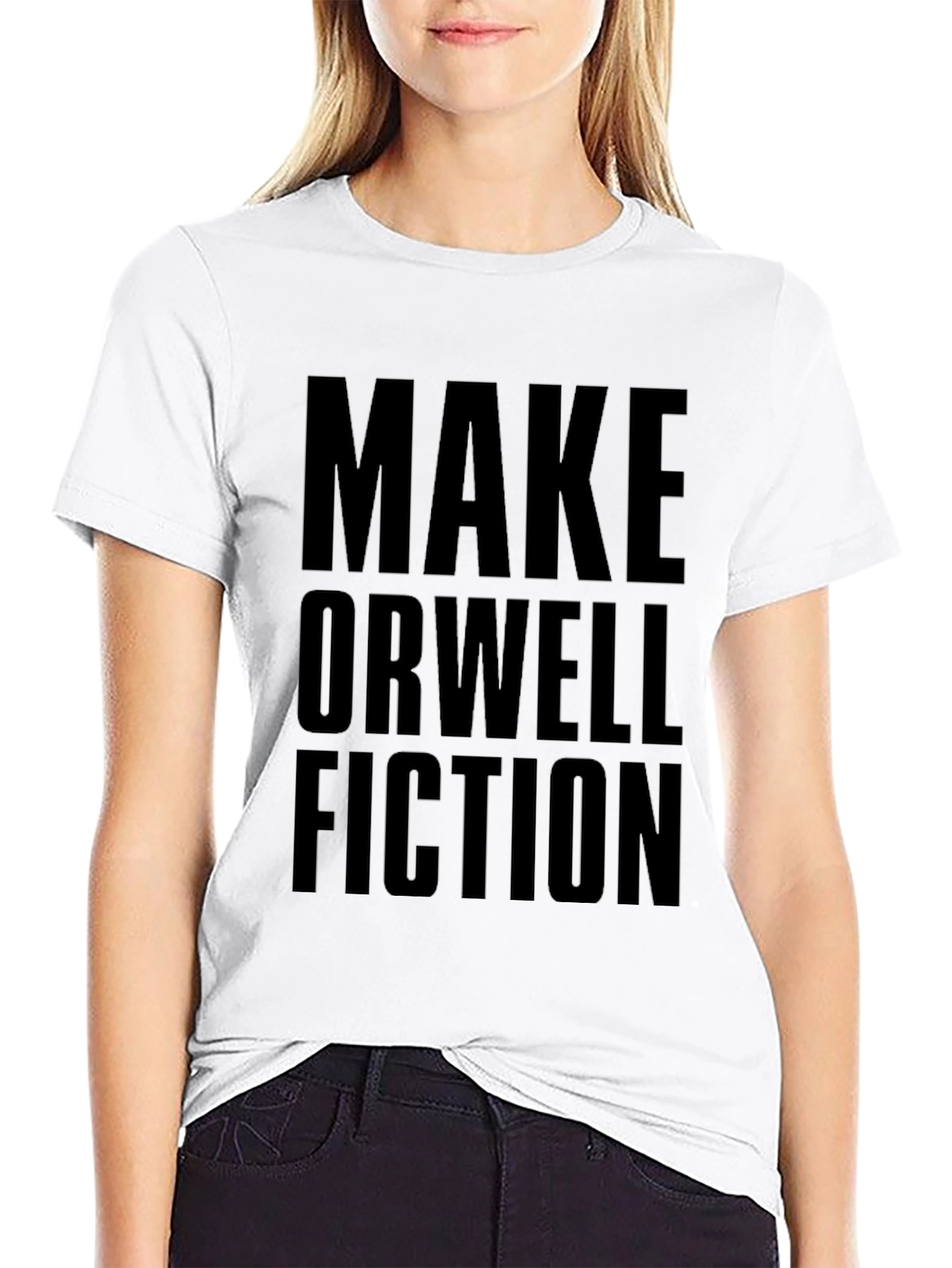 Make Orwell Fiction Graphic T-Shirt