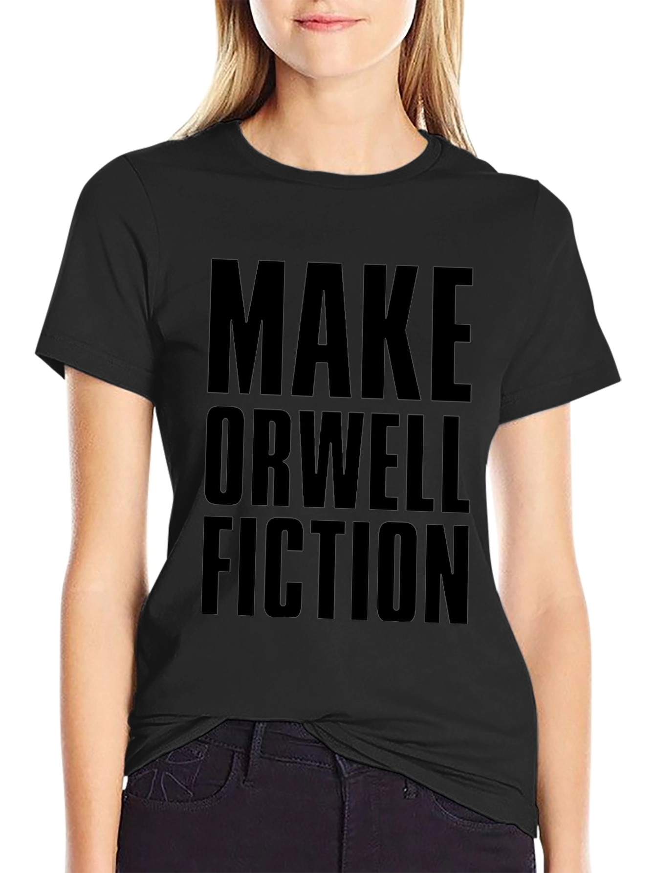 Make Orwell Fiction Graphic T-Shirt