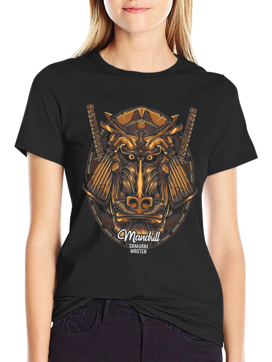 Mandrill Samurai Master Graphic T-Shirt