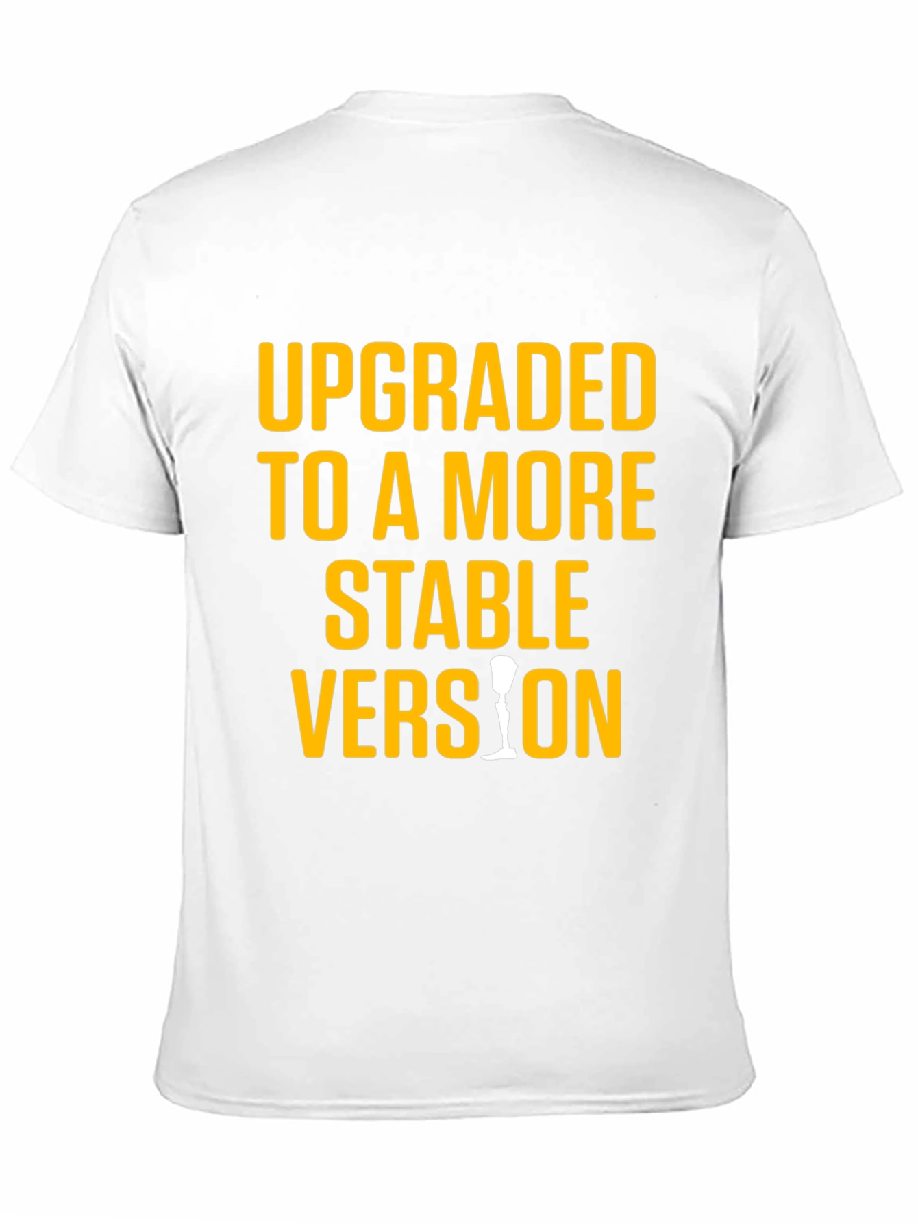 Upgraded Stable Version Graphic Tee - Black