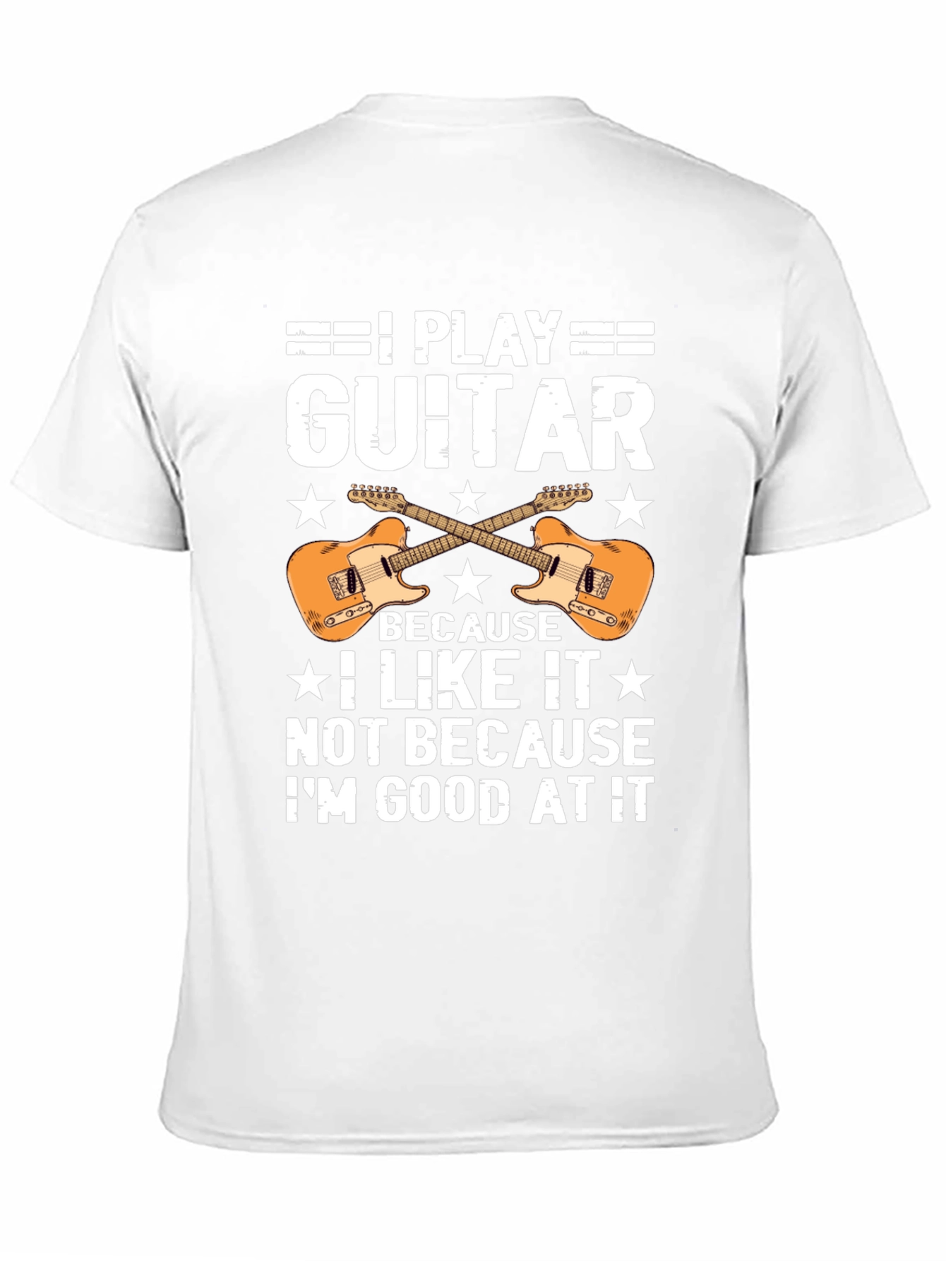 I Play Guitar T-Shirt - Musician Graphic Tee