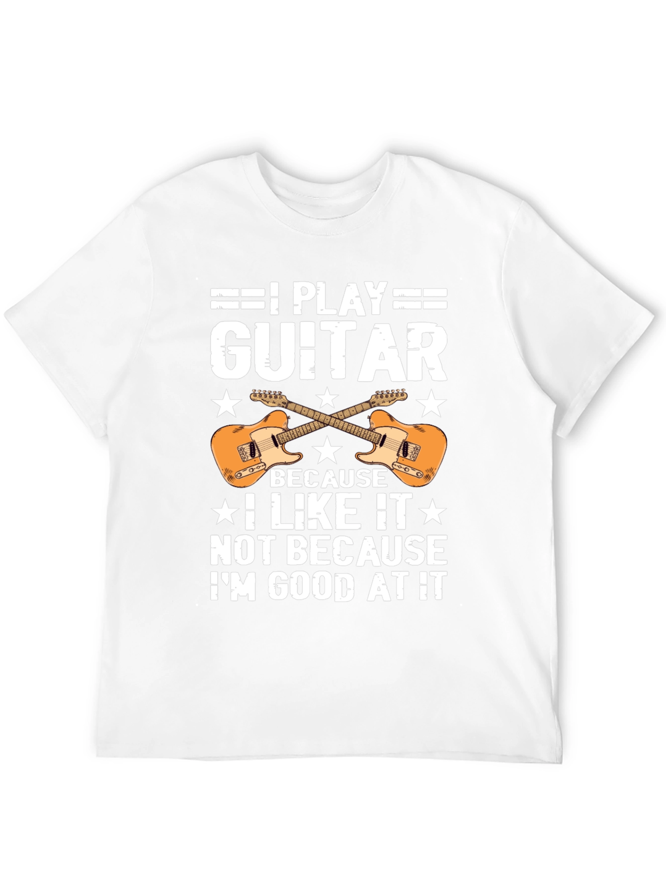I Play Guitar T-Shirt - Musician Graphic Tee