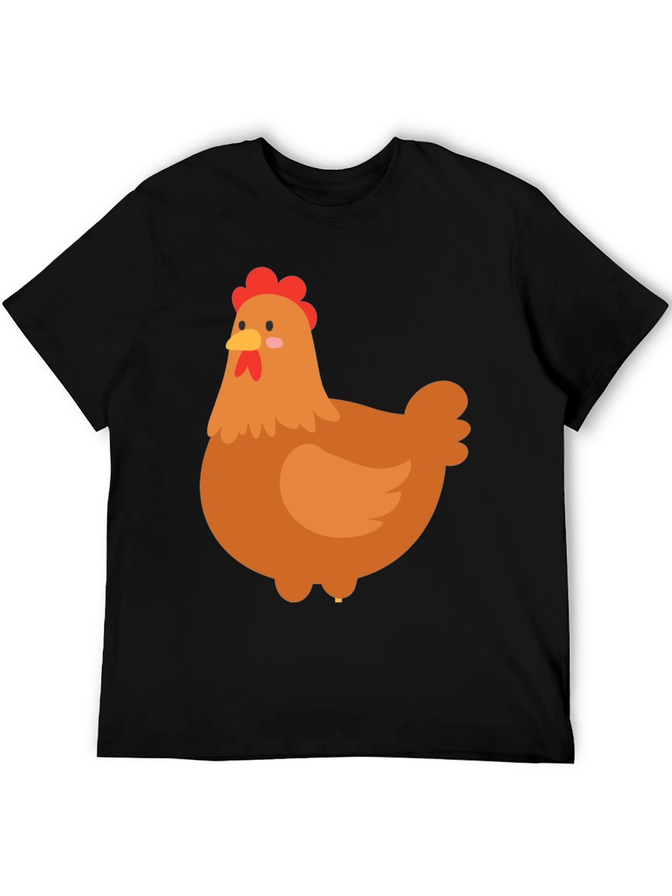 Funny Chicken Graphic Tee - Soft Cotton T-Shirt