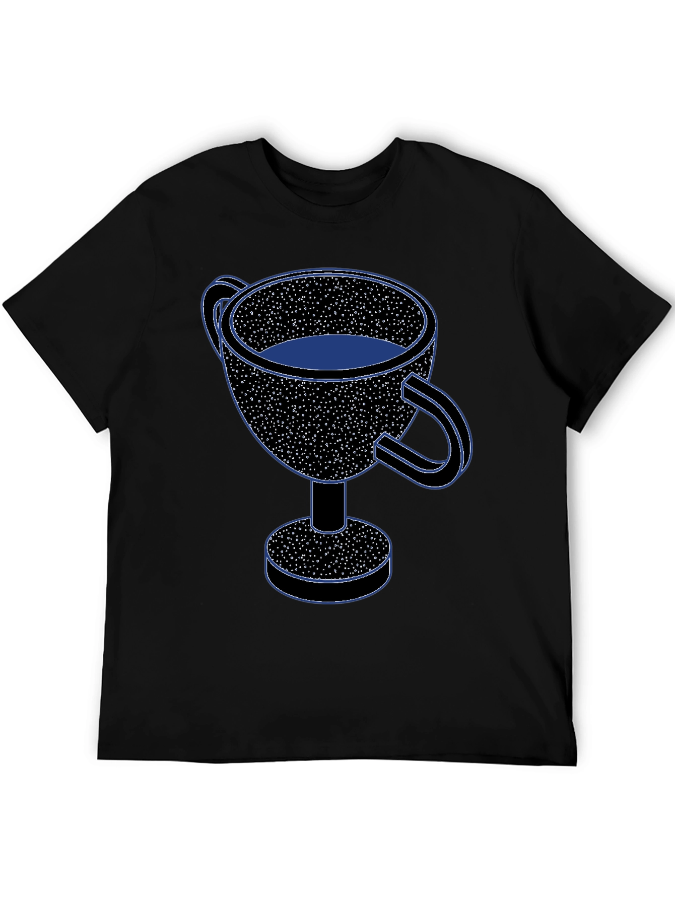 Trophy Cup Graphic Tee - Black