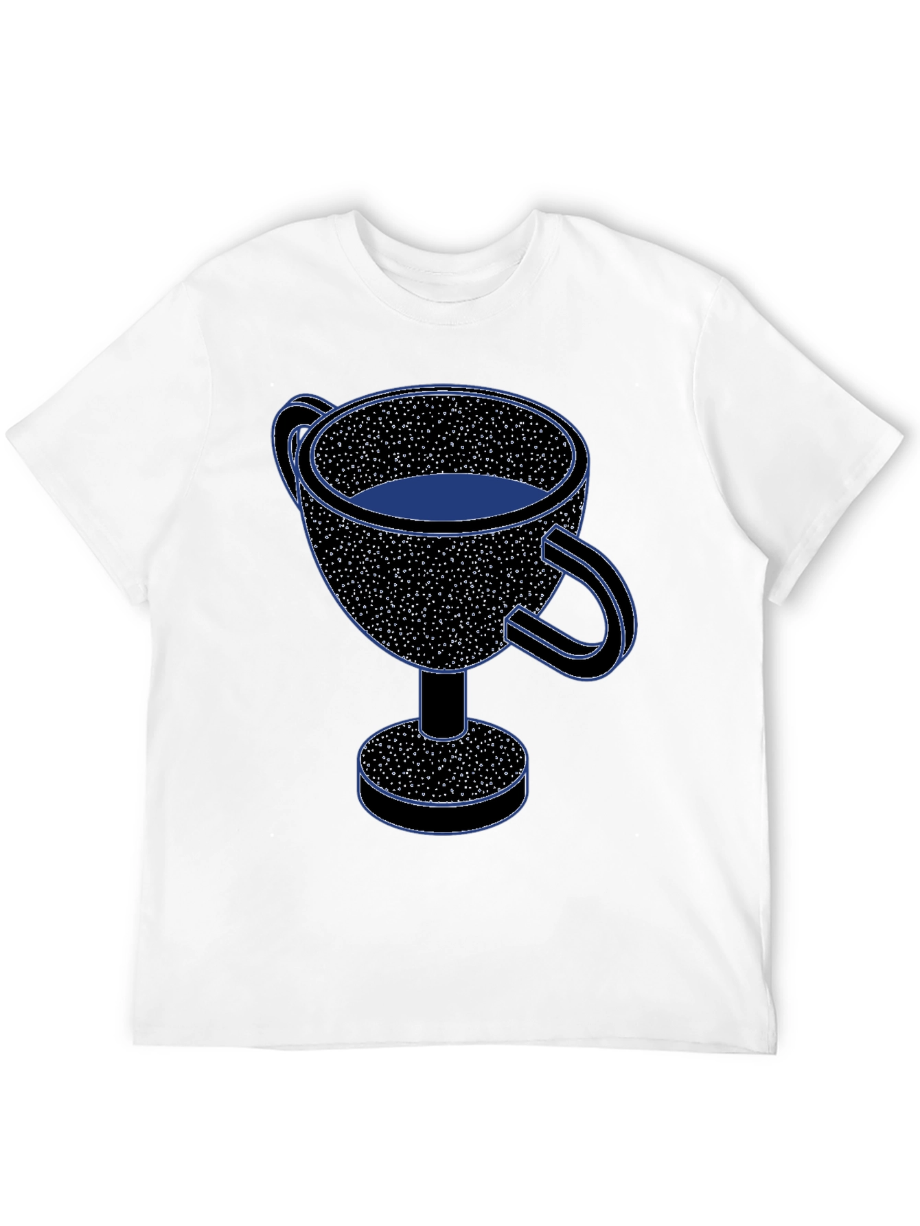 Trophy Cup Graphic Tee - Black