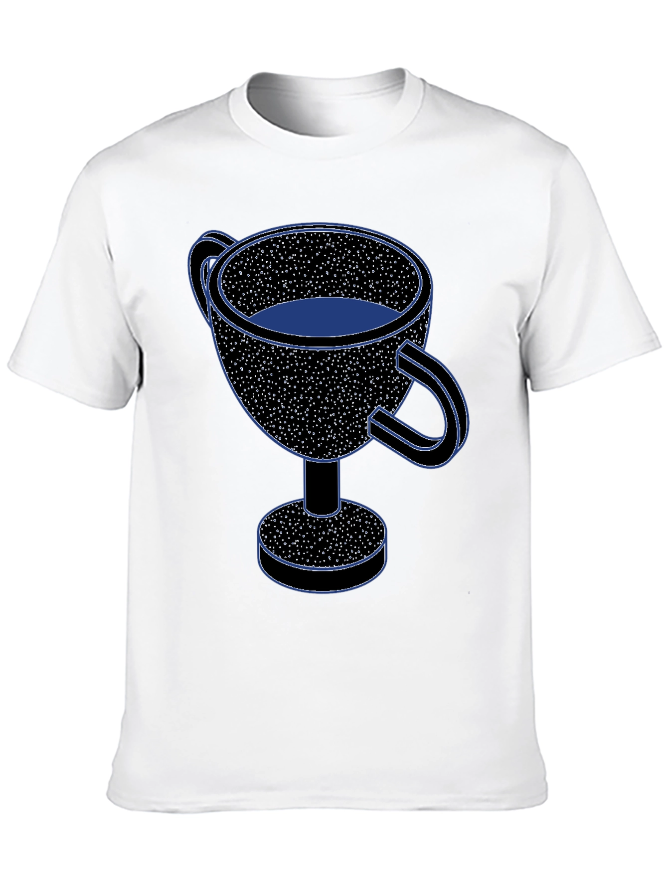 Trophy Cup Graphic Tee - Black