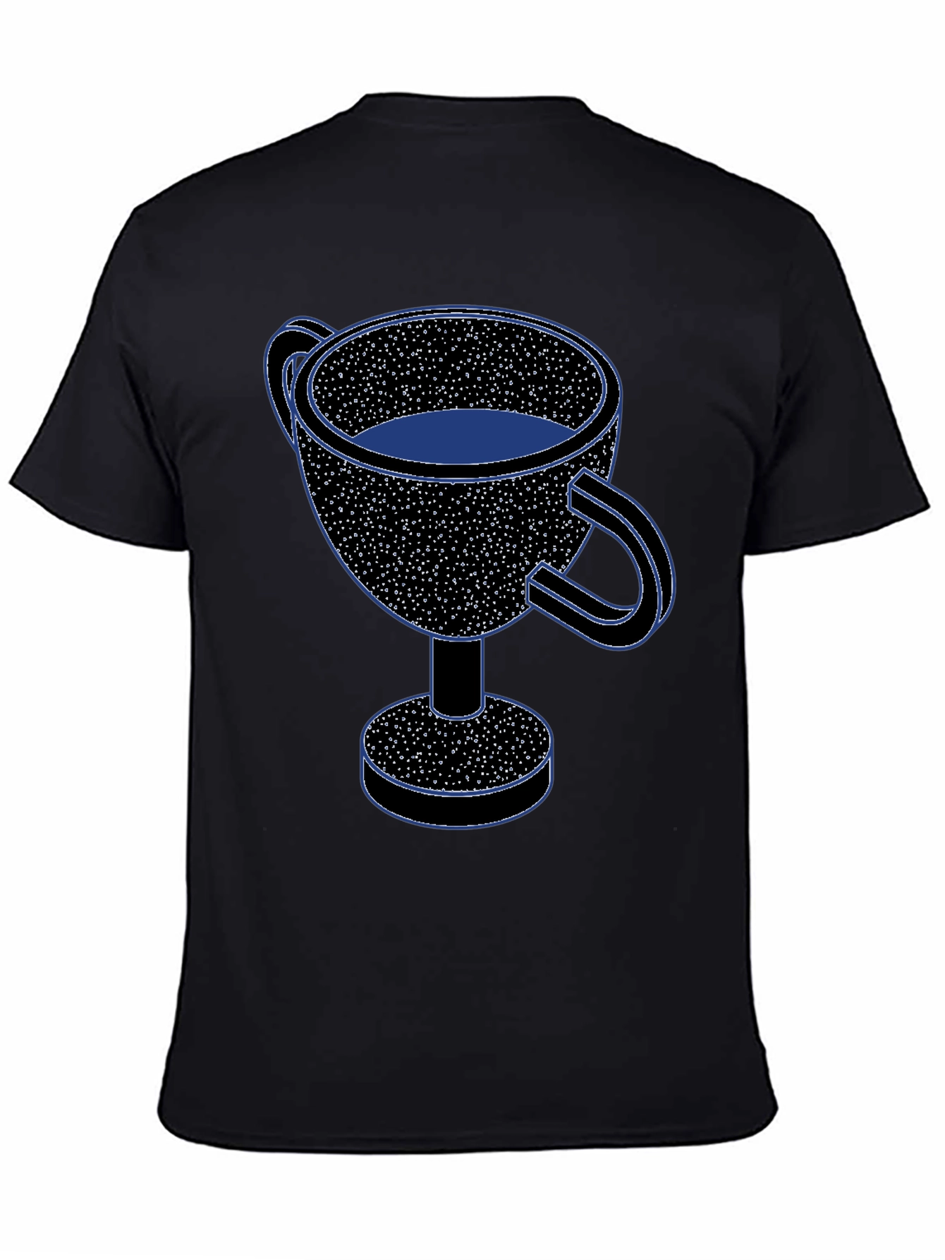 Trophy Cup Graphic Tee - Black
