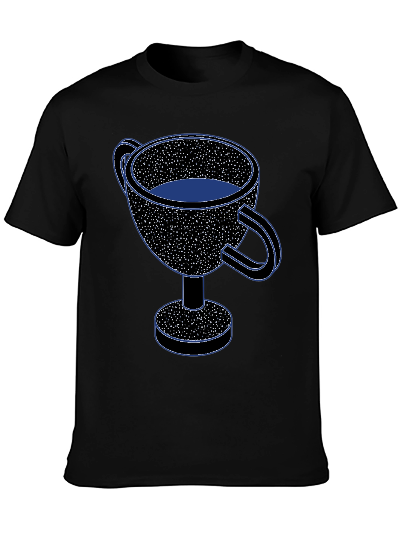 Trophy Cup Graphic Tee - Black