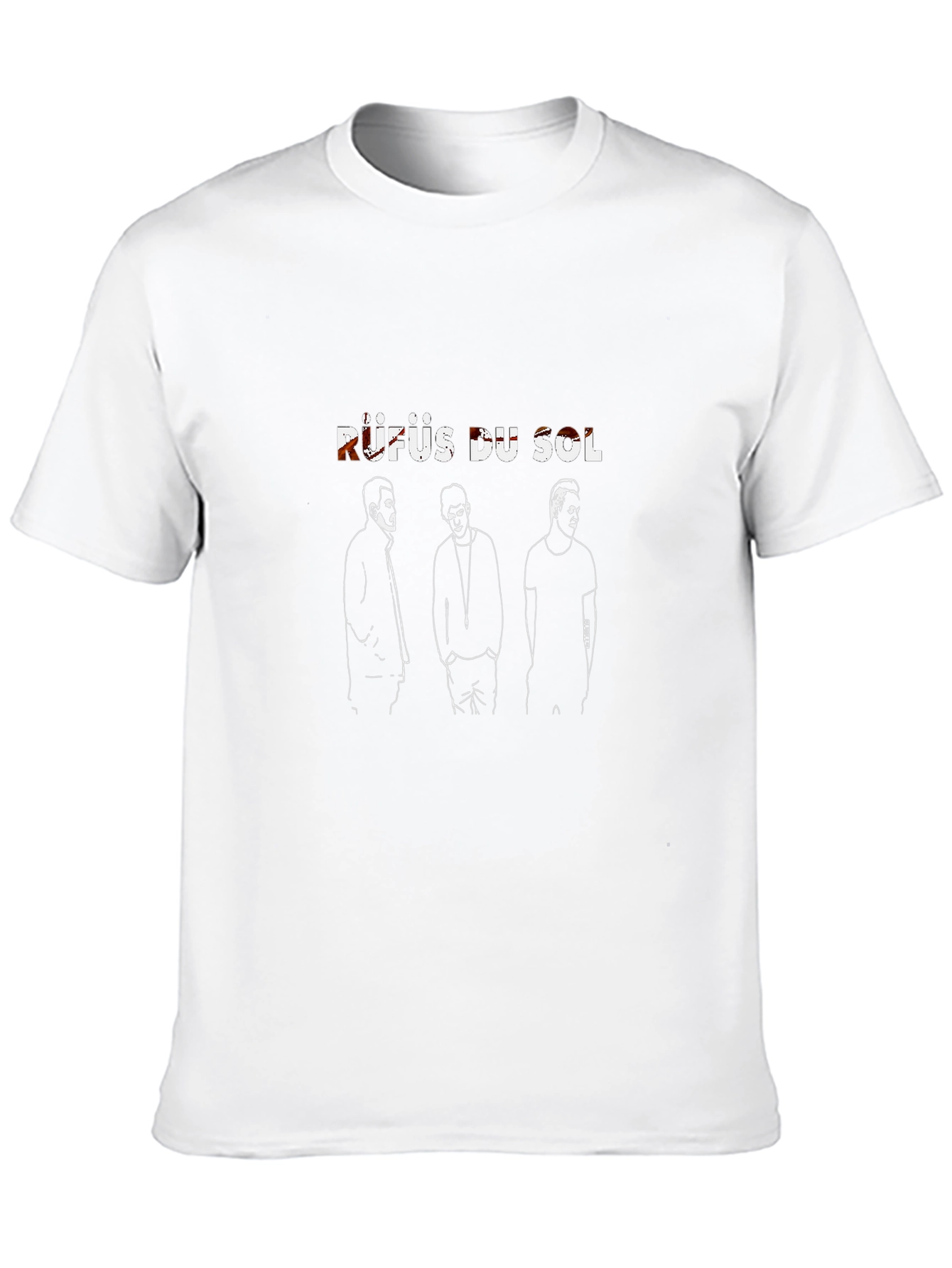 Rufus Du Sol T-Shirt - Mens Black Graphic Tee