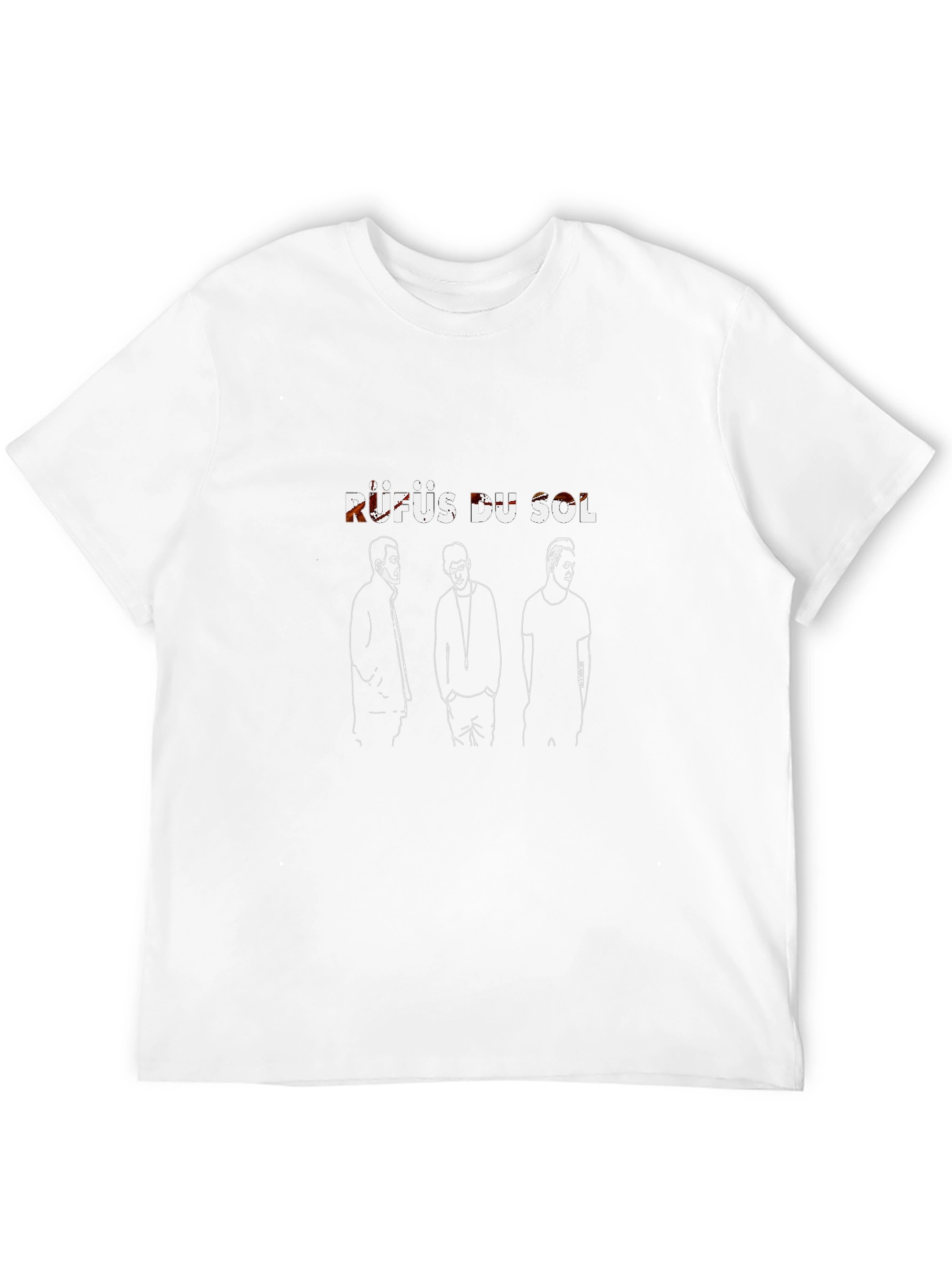 Rufus Du Sol T-Shirt - Mens Black Graphic Tee