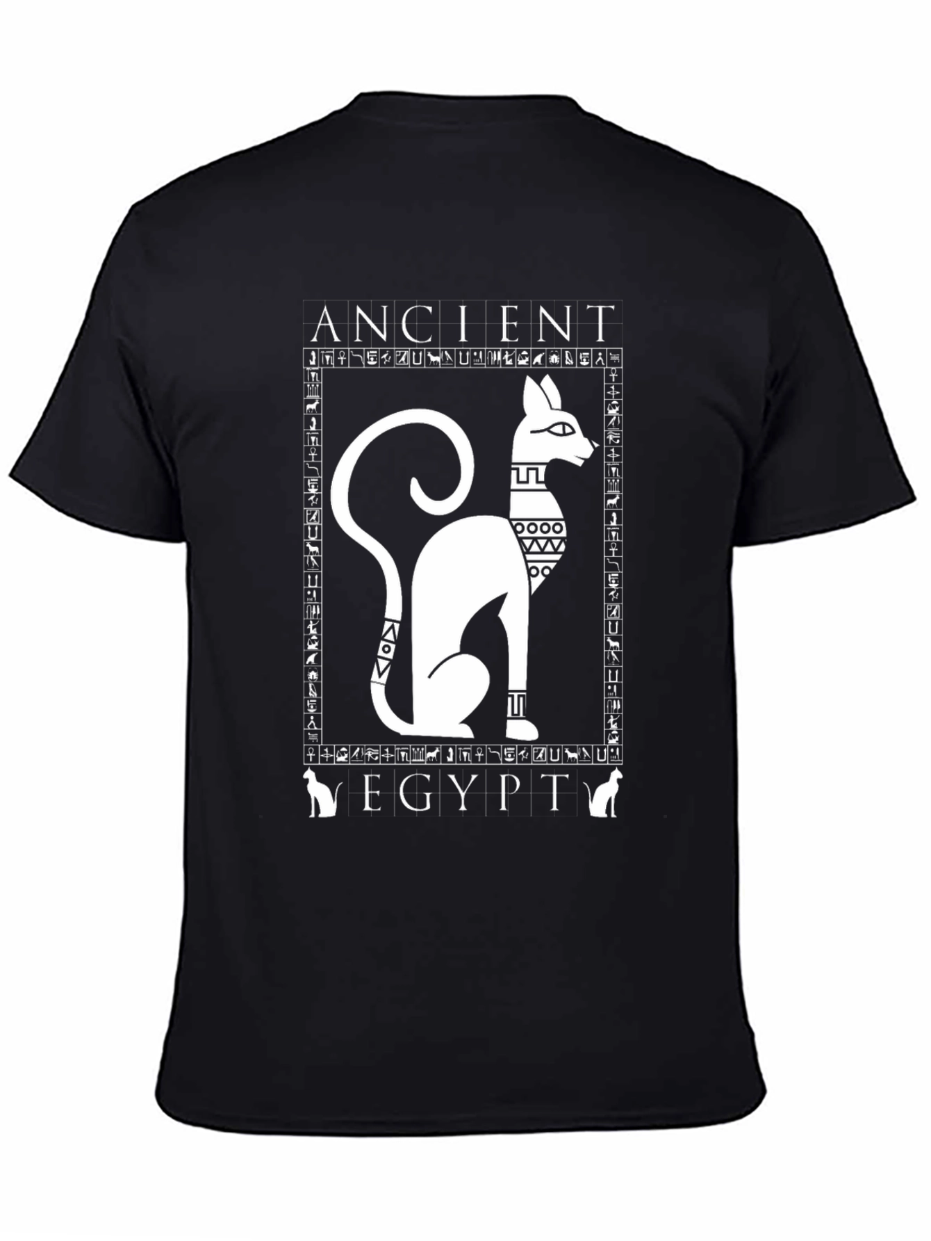 Ancient Egypt Cat Graphic T-Shirt