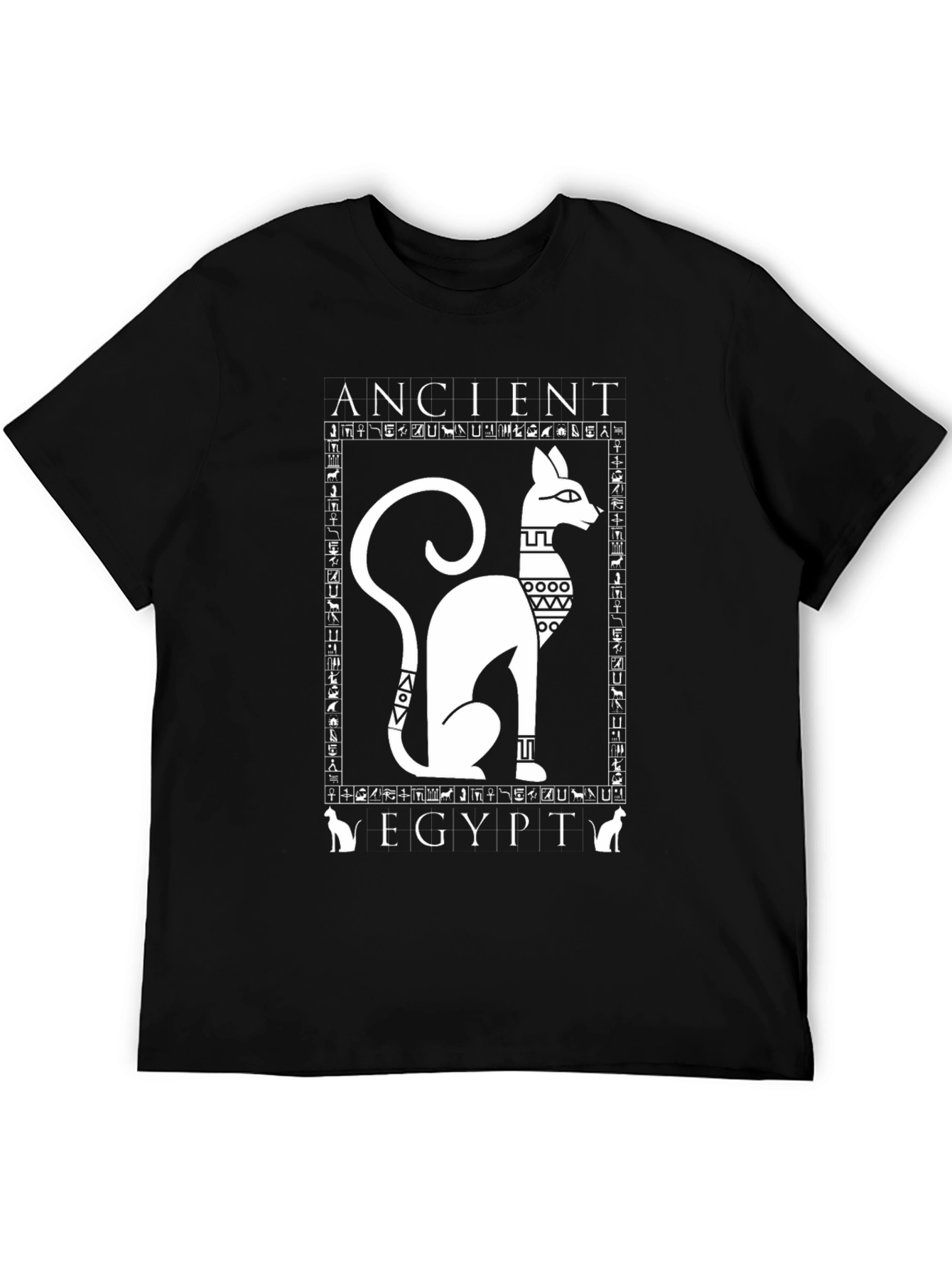 Ancient Egypt Cat Graphic T-Shirt