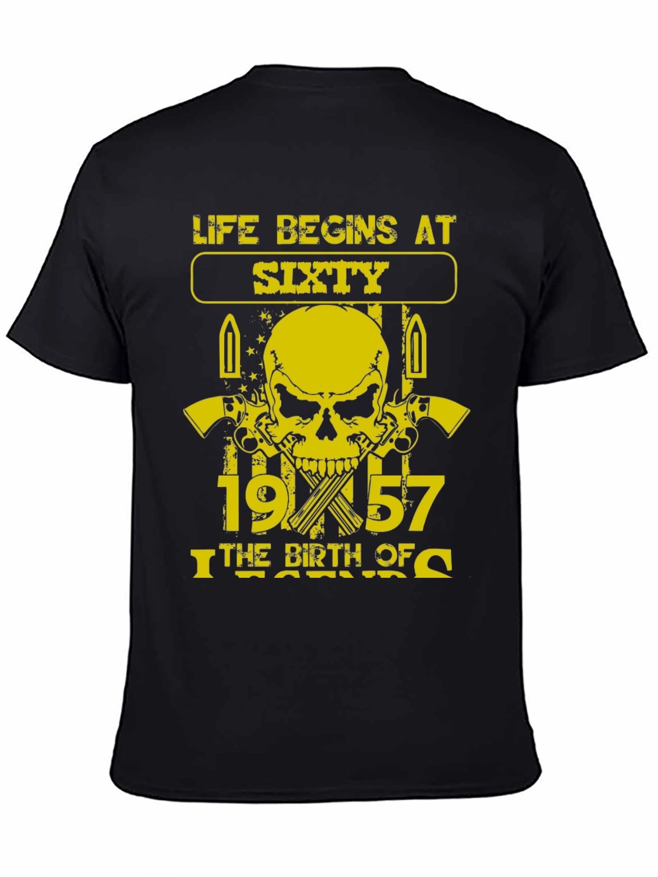 Life Begins at Sixty 1957 Birthday T-Shirt