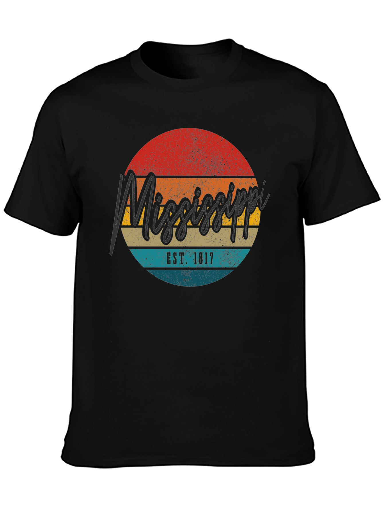Mississippi Est. 1817 Retro Graphic T-Shirt