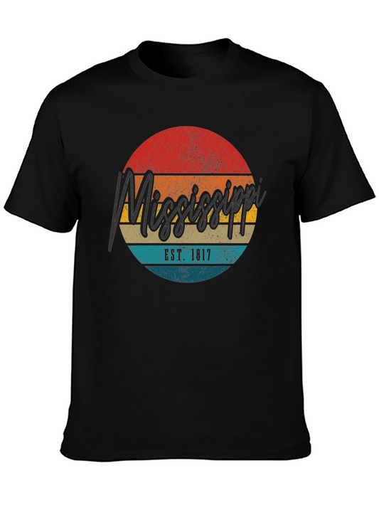 Mississippi Est. 1817 Retro Graphic T-Shirt