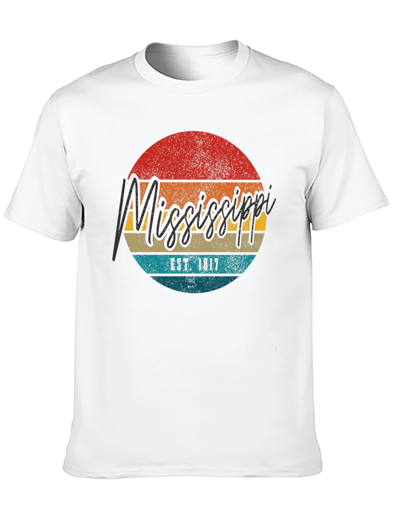 Mississippi Est. 1817 Retro Graphic T-Shirt