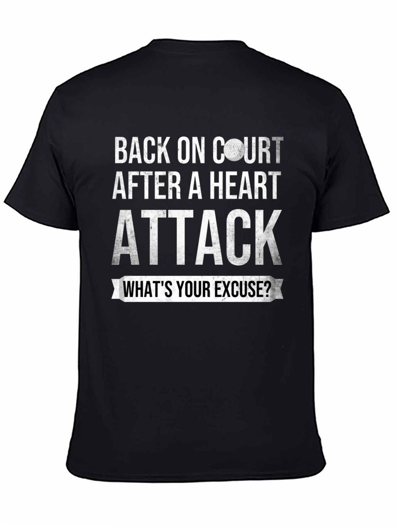 Back on Court Heart Attack T-Shirt