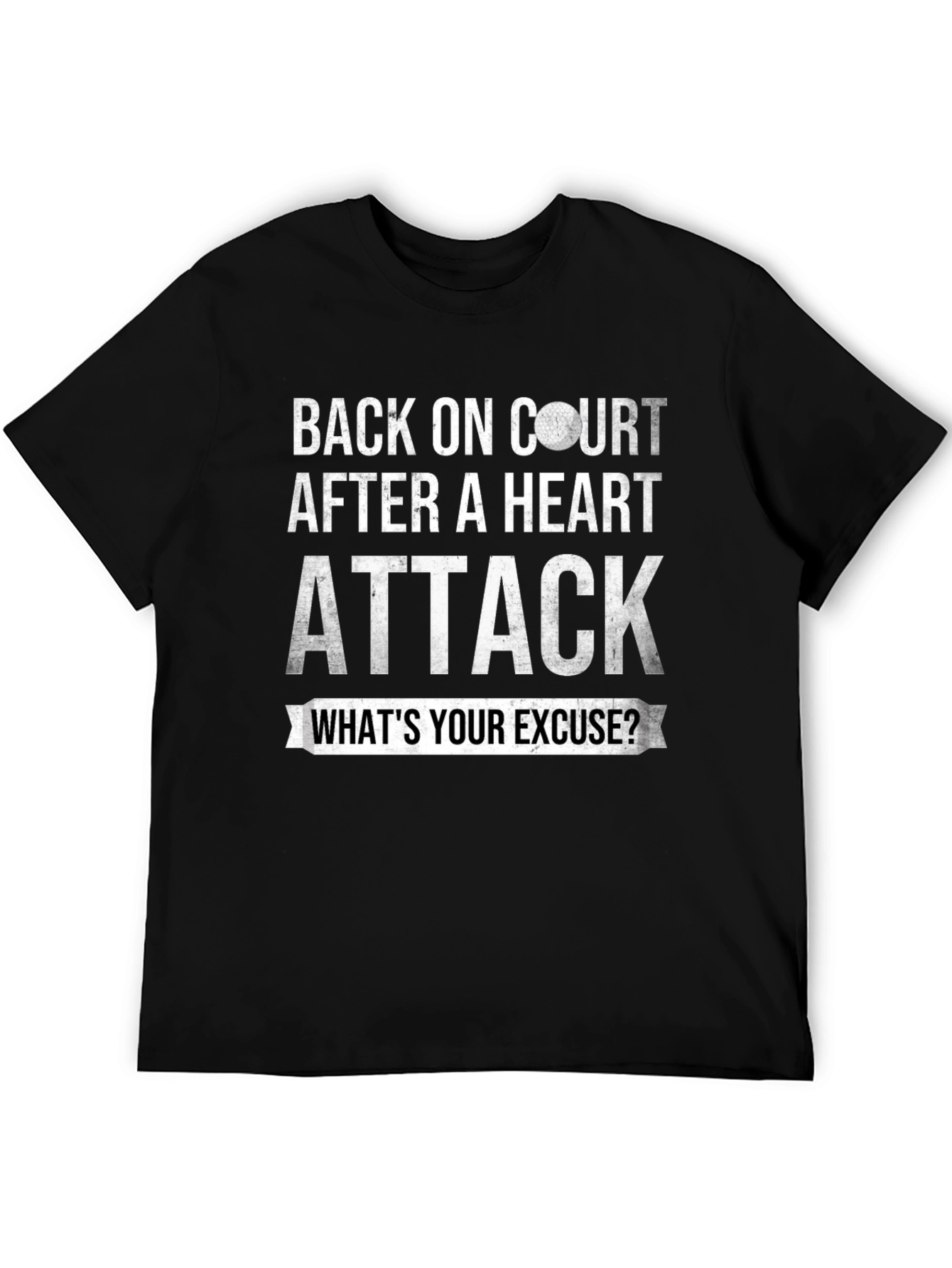 Back on Court Heart Attack T-Shirt