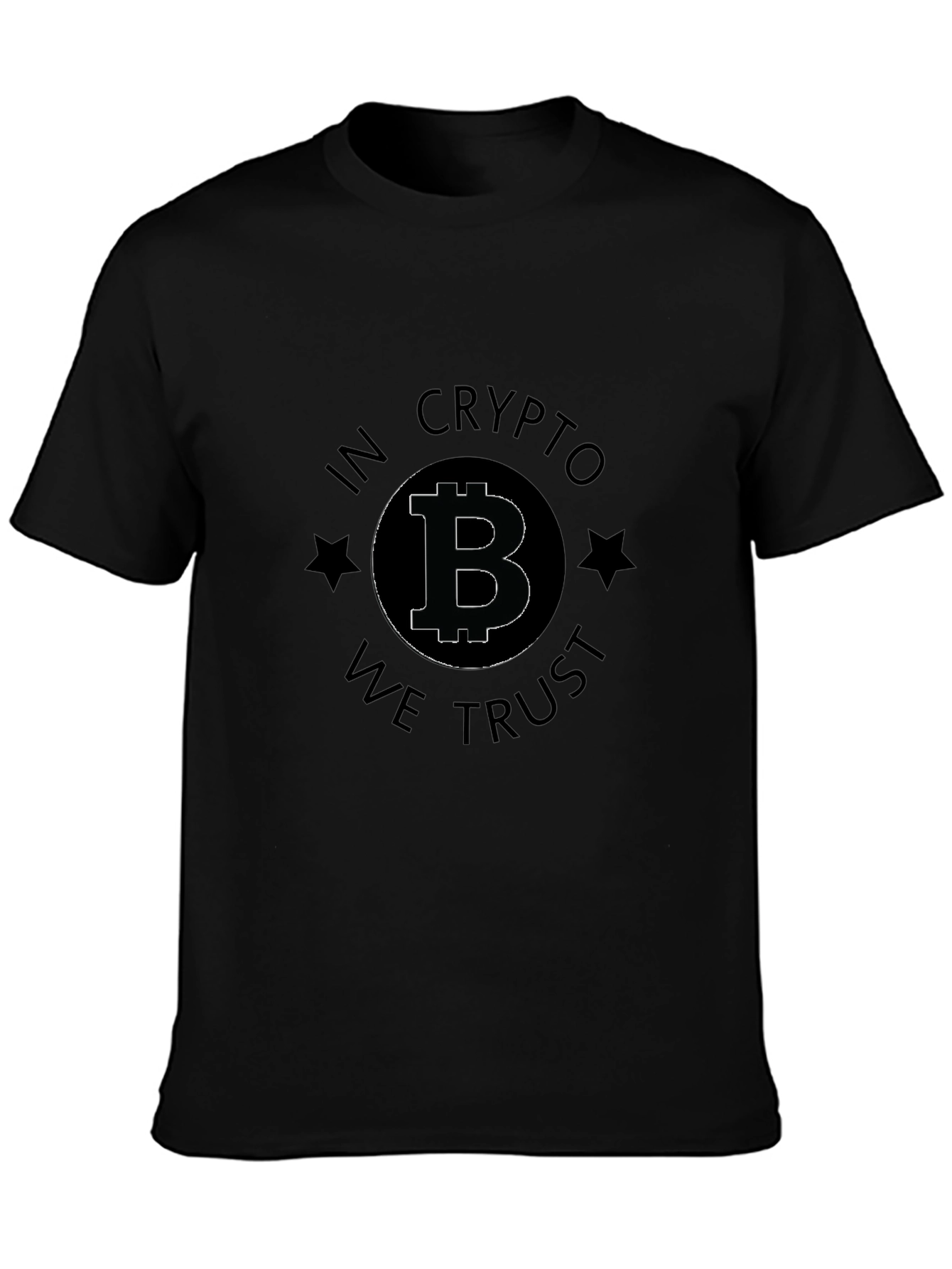 In Crypto We Trust Bitcoin Graphic T-Shirt