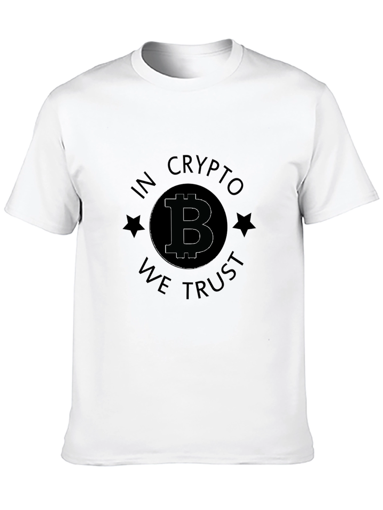 In Crypto We Trust Bitcoin Graphic T-Shirt