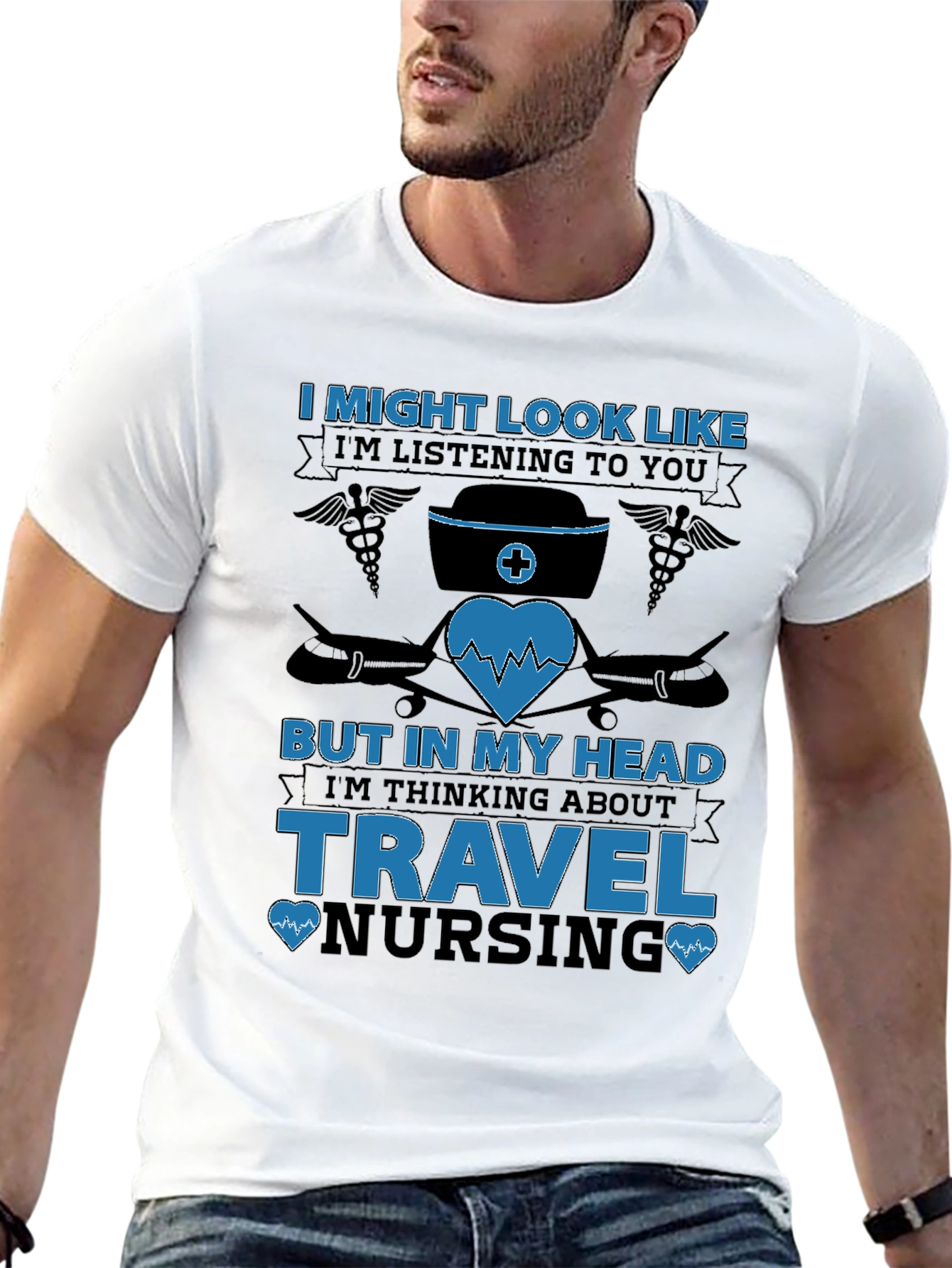 Travel Nursing T-Shirt - Funny Nurse Gift