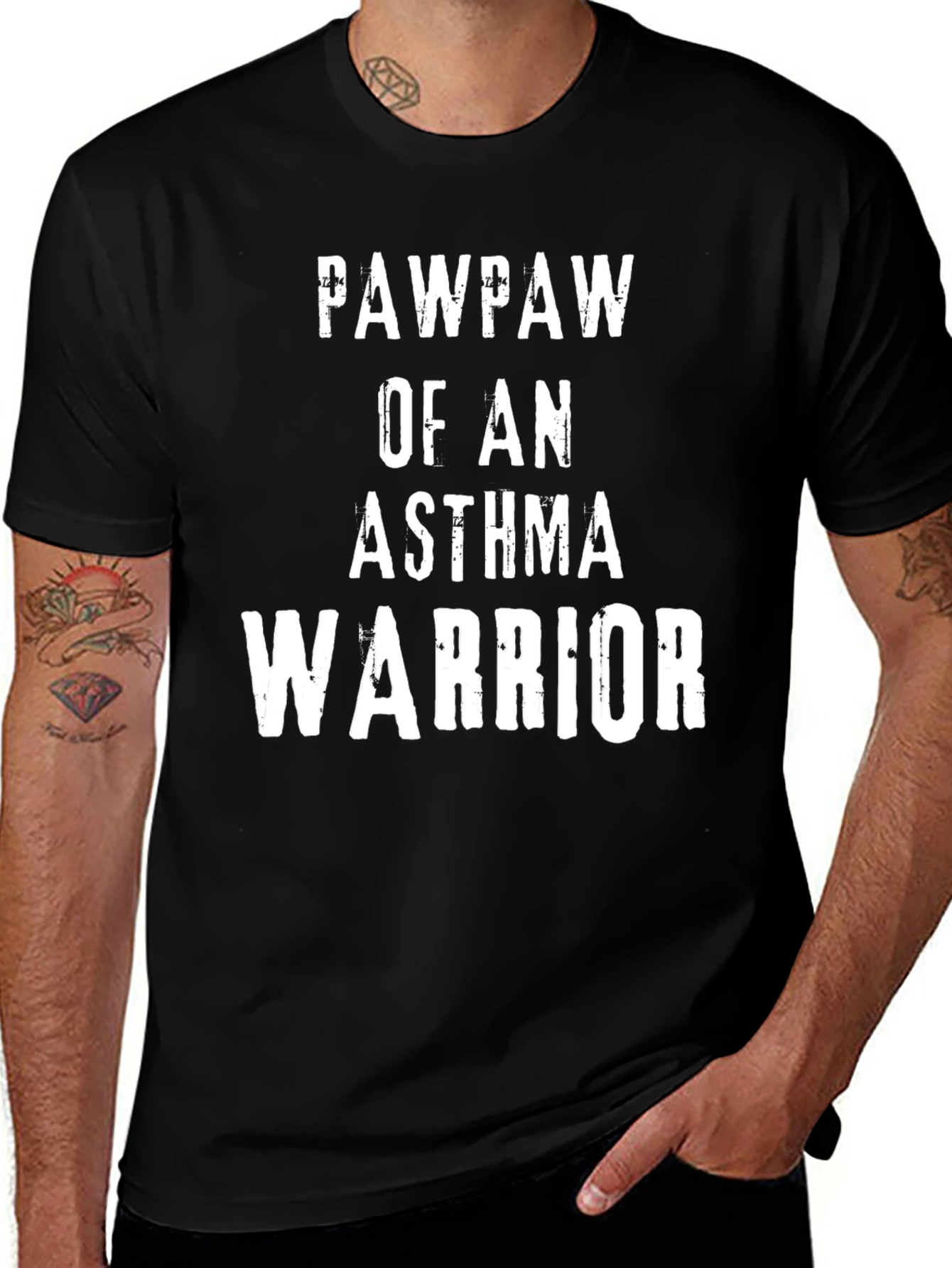 Pawpaw of an Asthma Warrior T-Shirt