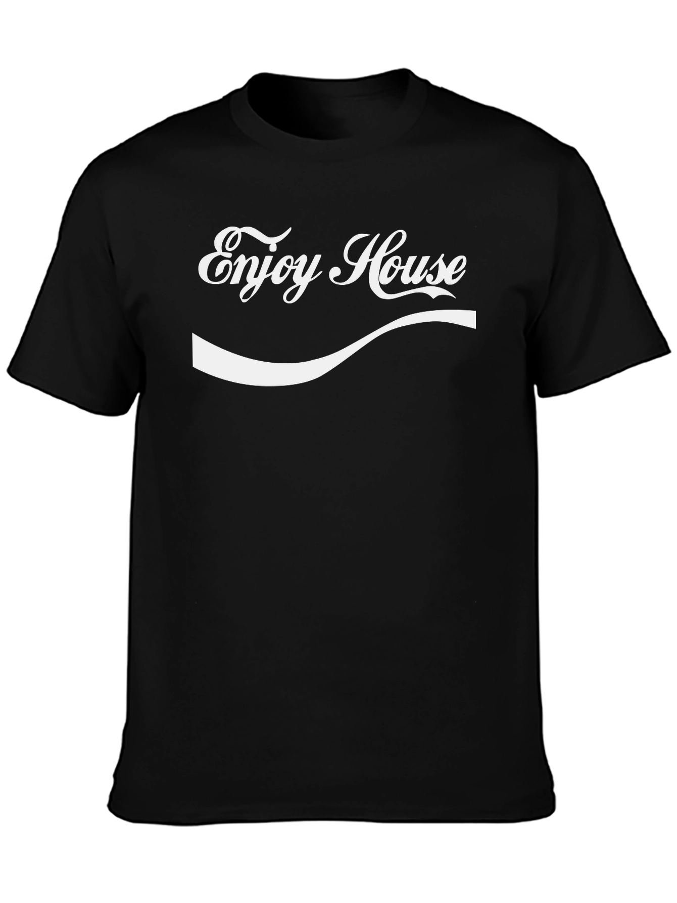 Enjoy House Black T-Shirt