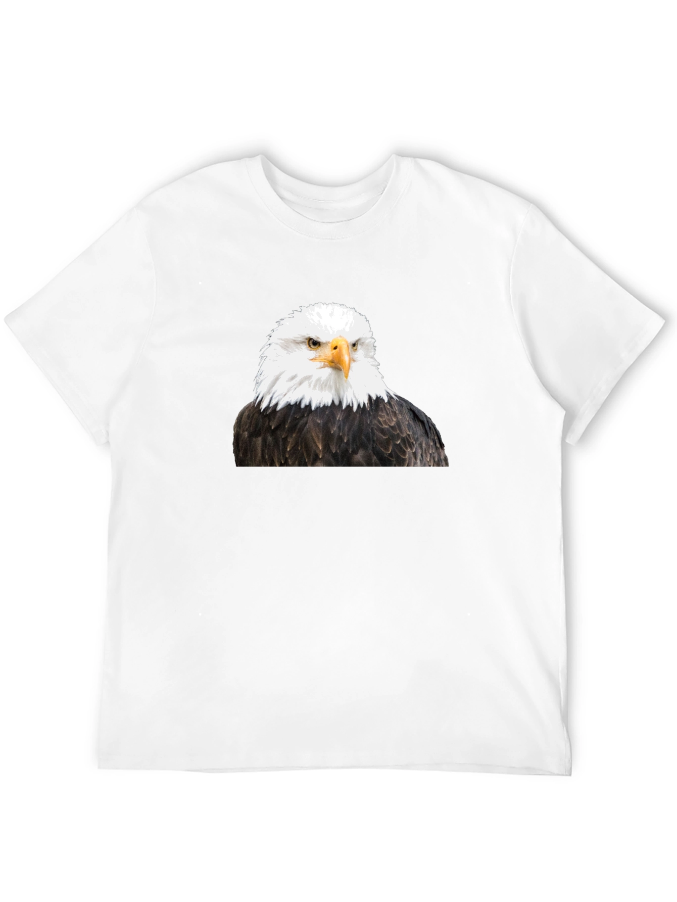 Bold Eagle Graphic Tee - Mens Black T-Shirt