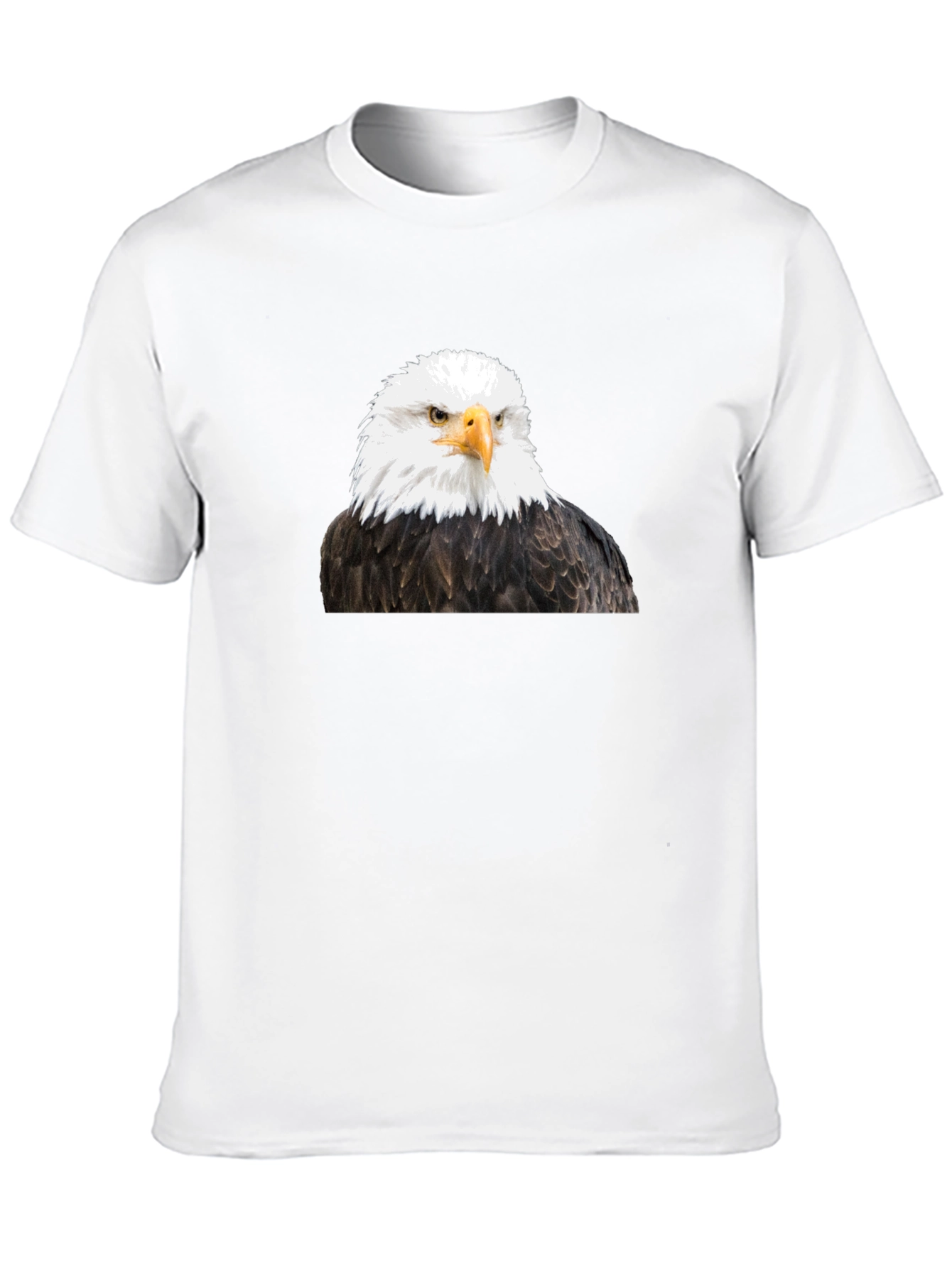 Bold Eagle Graphic Tee - Mens Black T-Shirt