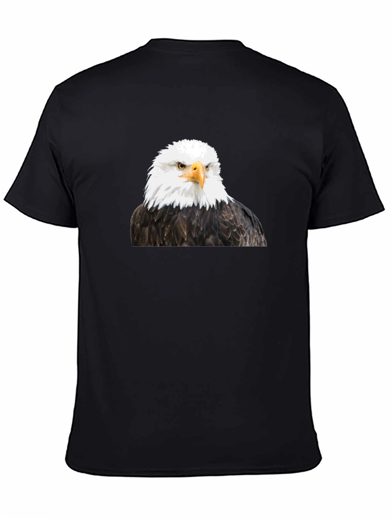 Bold Eagle Graphic Tee - Mens Black T-Shirt