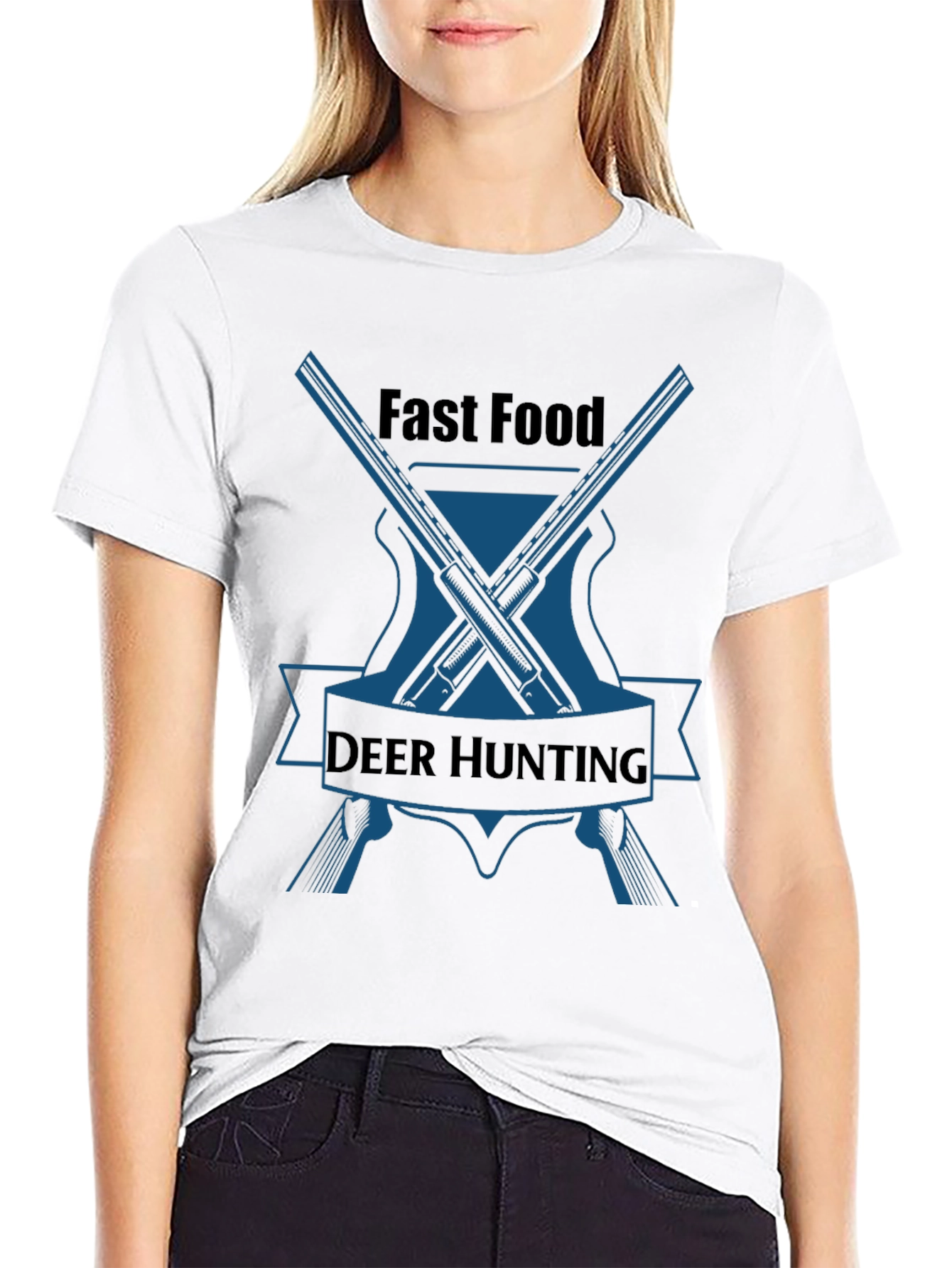 Fast Food Deer Hunting T-Shirt