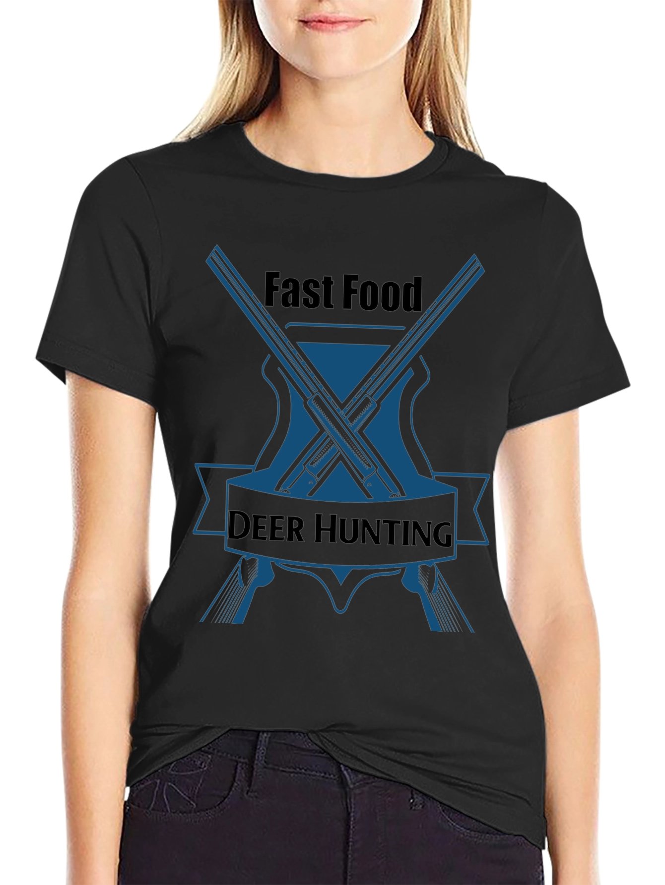 Fast Food Deer Hunting T-Shirt
