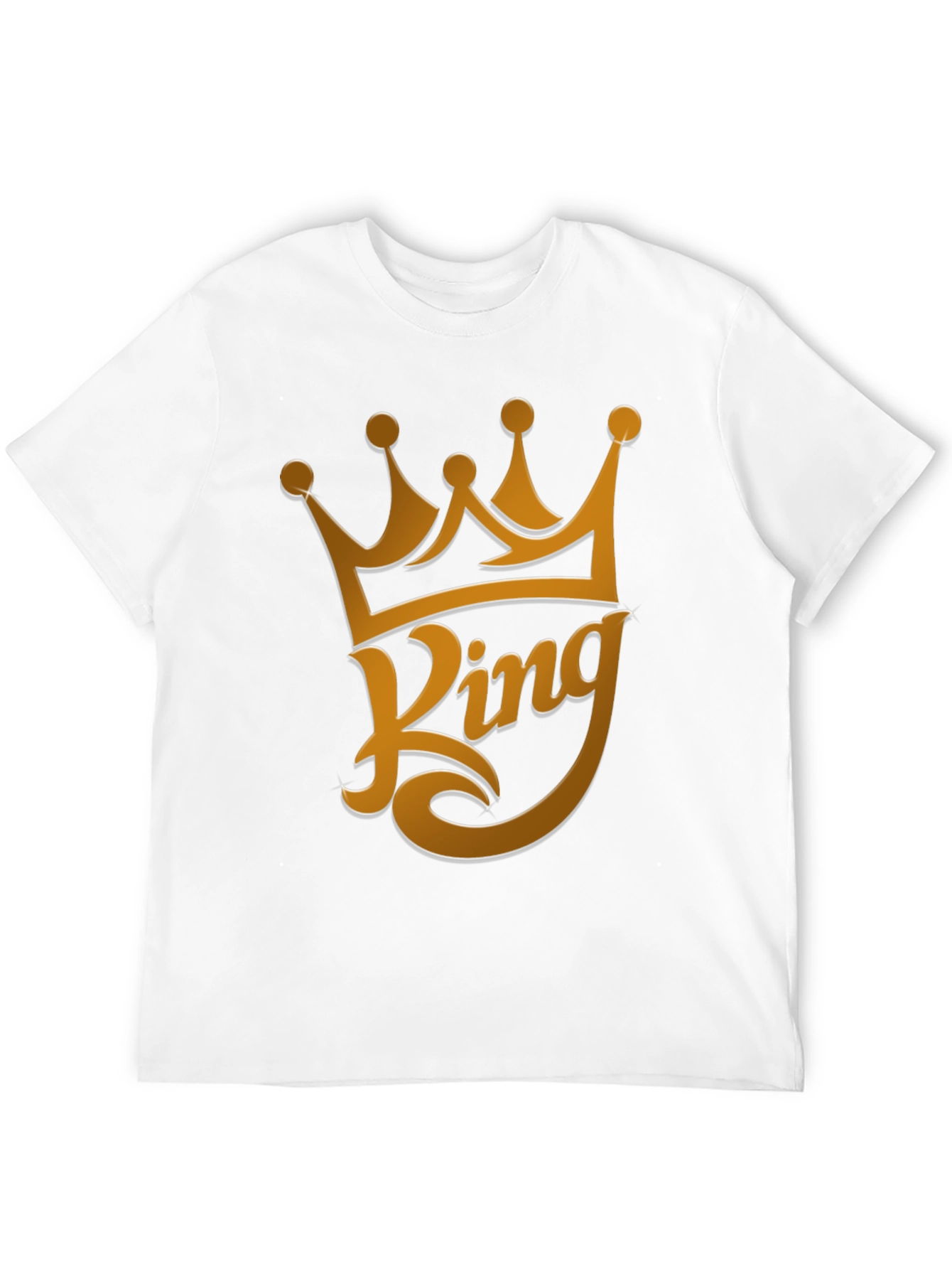 King Crown Graphic T-Shirt - Stylish Black Tee