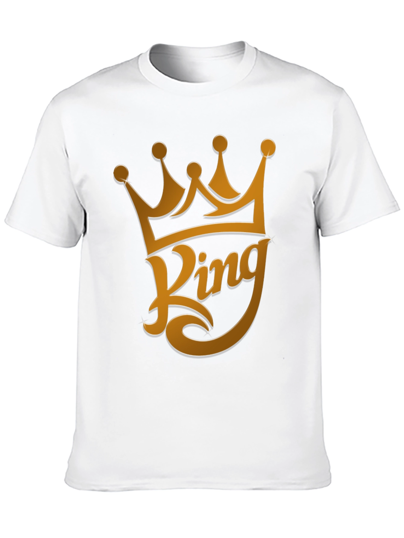 King Crown Graphic T-Shirt - Stylish Black Tee