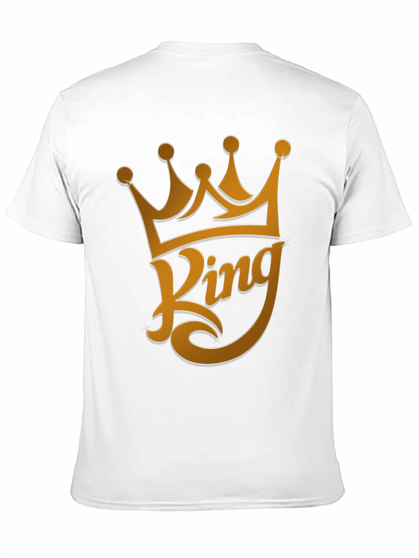 King Crown Graphic T-Shirt - Stylish Black Tee