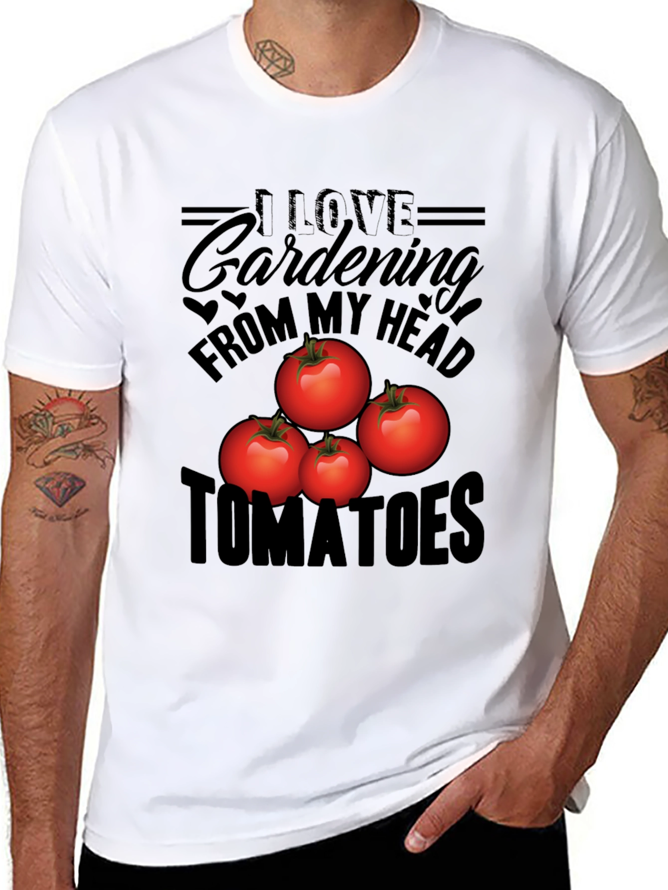 Gardening Tomato Graphic Tee