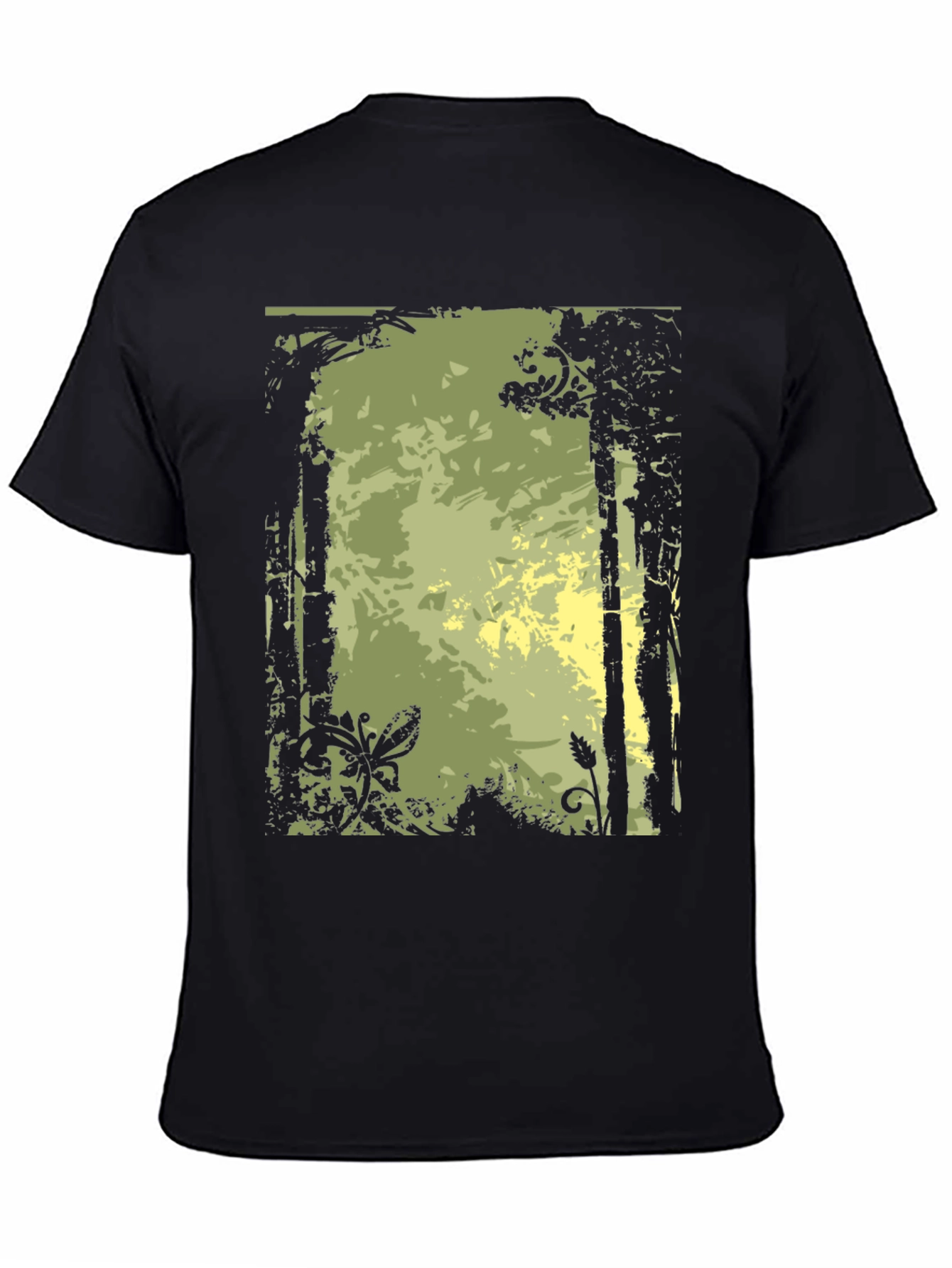 Nature-Inspired Graphic Print Tee