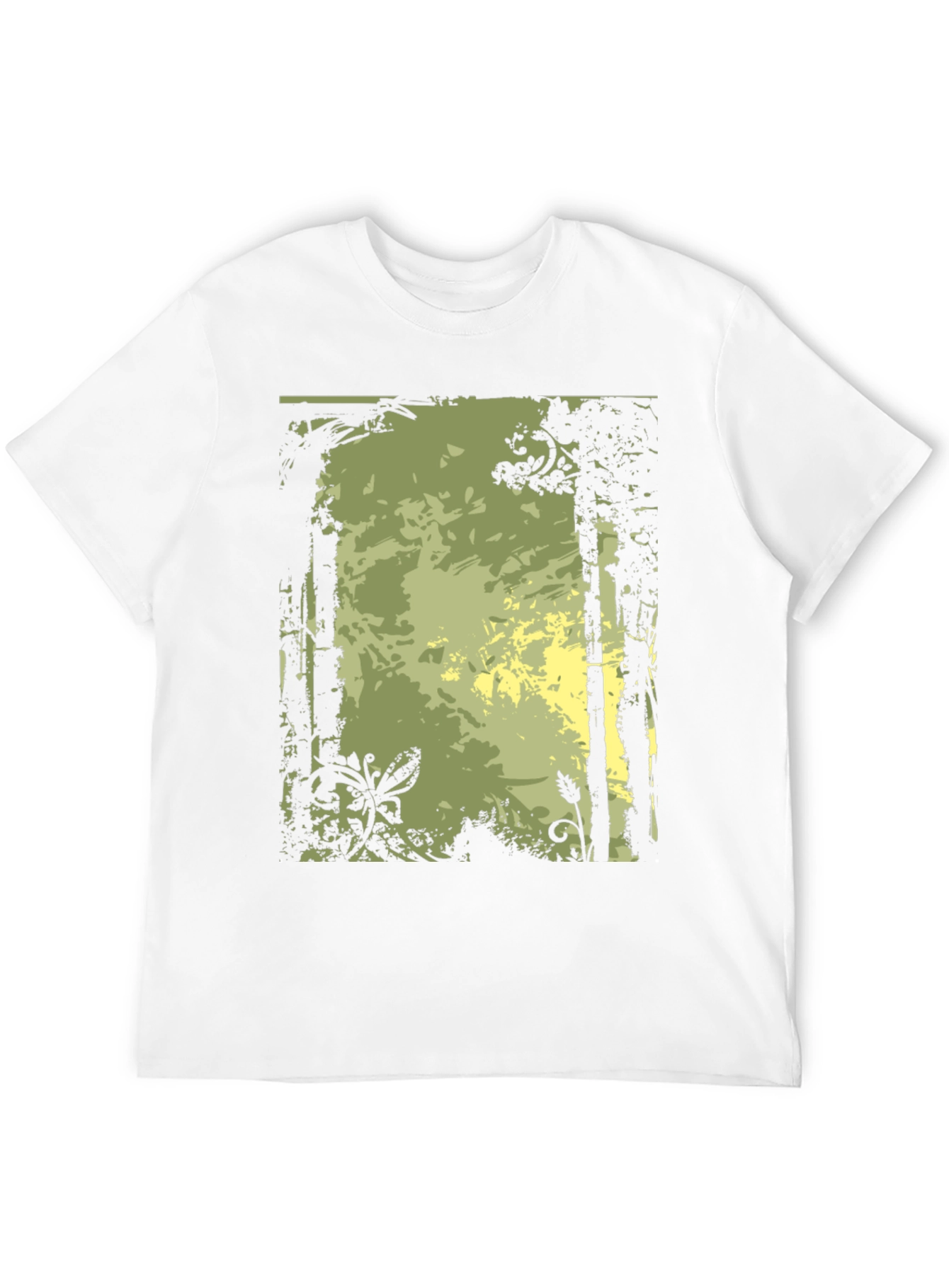Nature-Inspired Graphic Print Tee